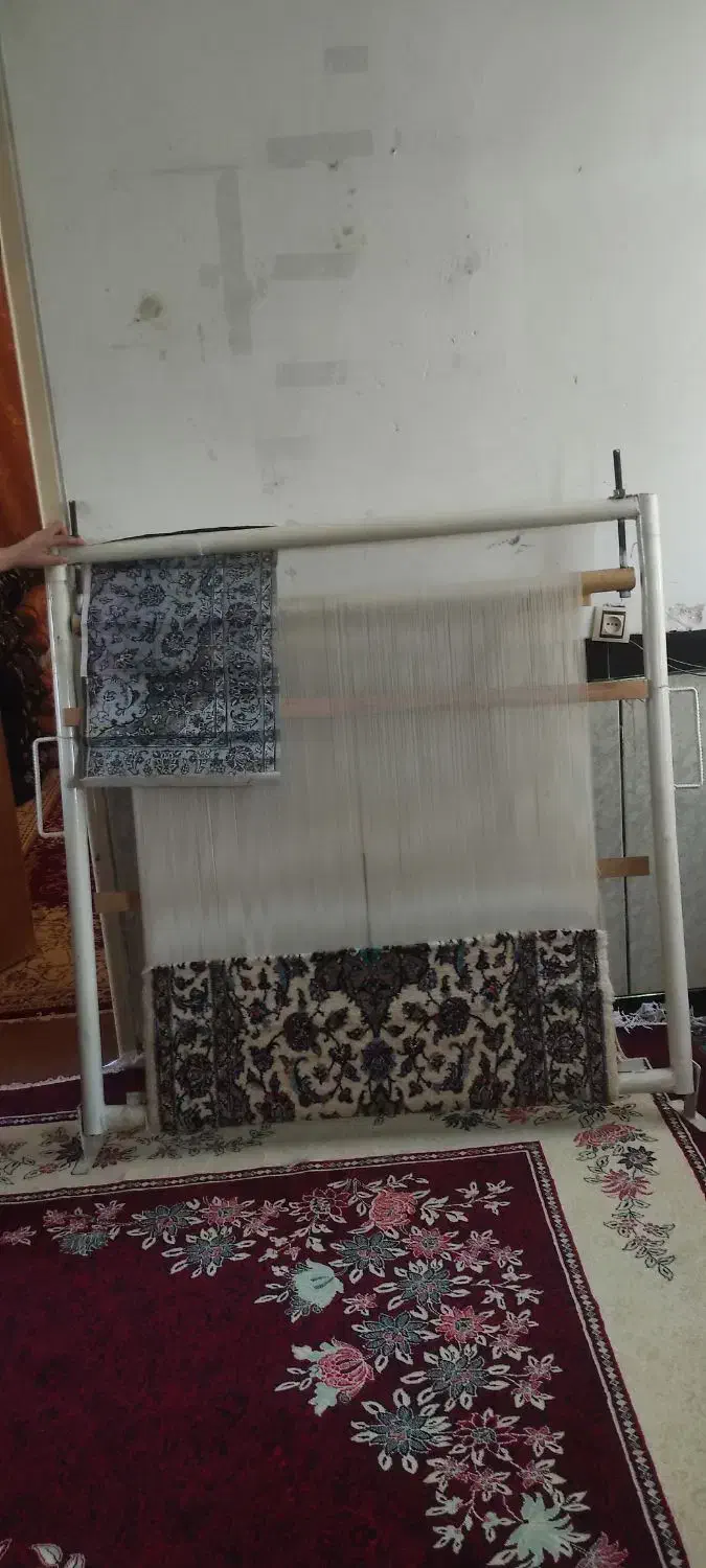 دار قلی نیم بافته شده|تابلو فرش|قصرشیرین, |دیوار