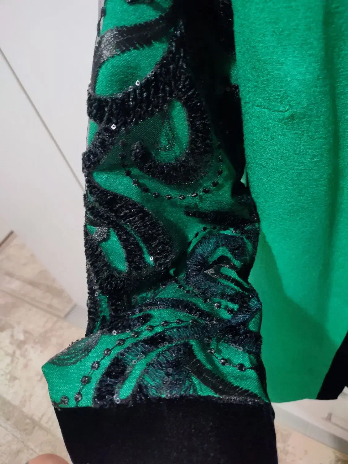 مانتو آستین گلدوزی شده|لباس|محمدیه-قزوین, |دیوار