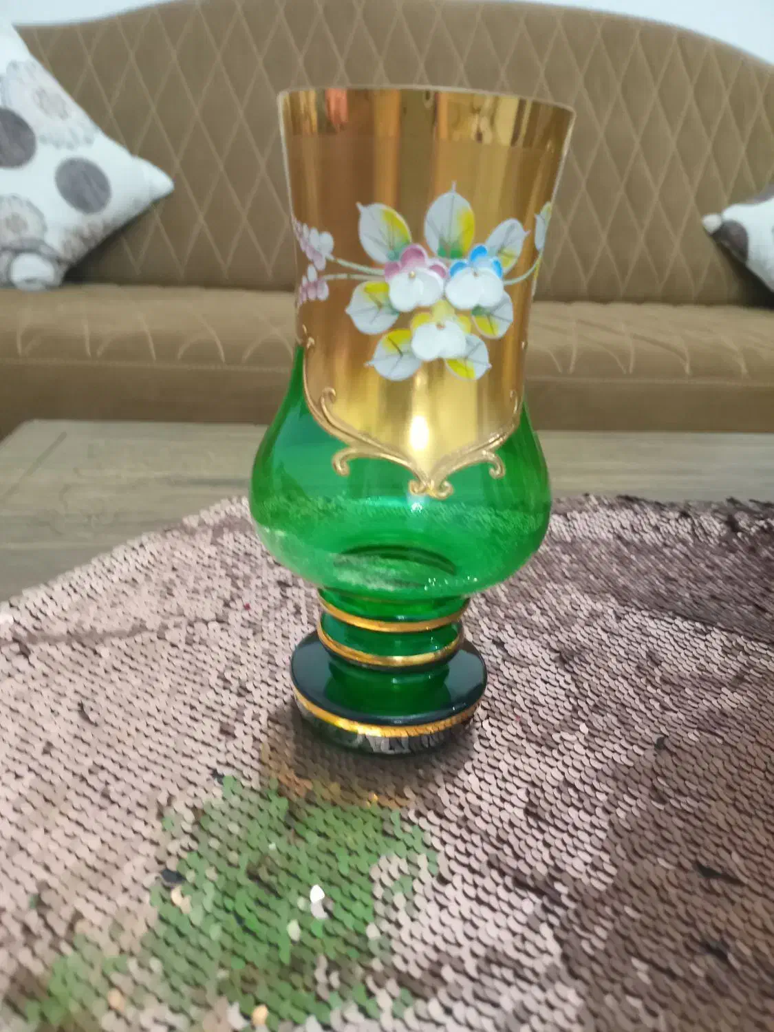 گلدان مینیاتوری اگرمن سبز اصل چک|مجسمه، تندیس، ماکت|محمدشهر, محمدشهر|دیوار