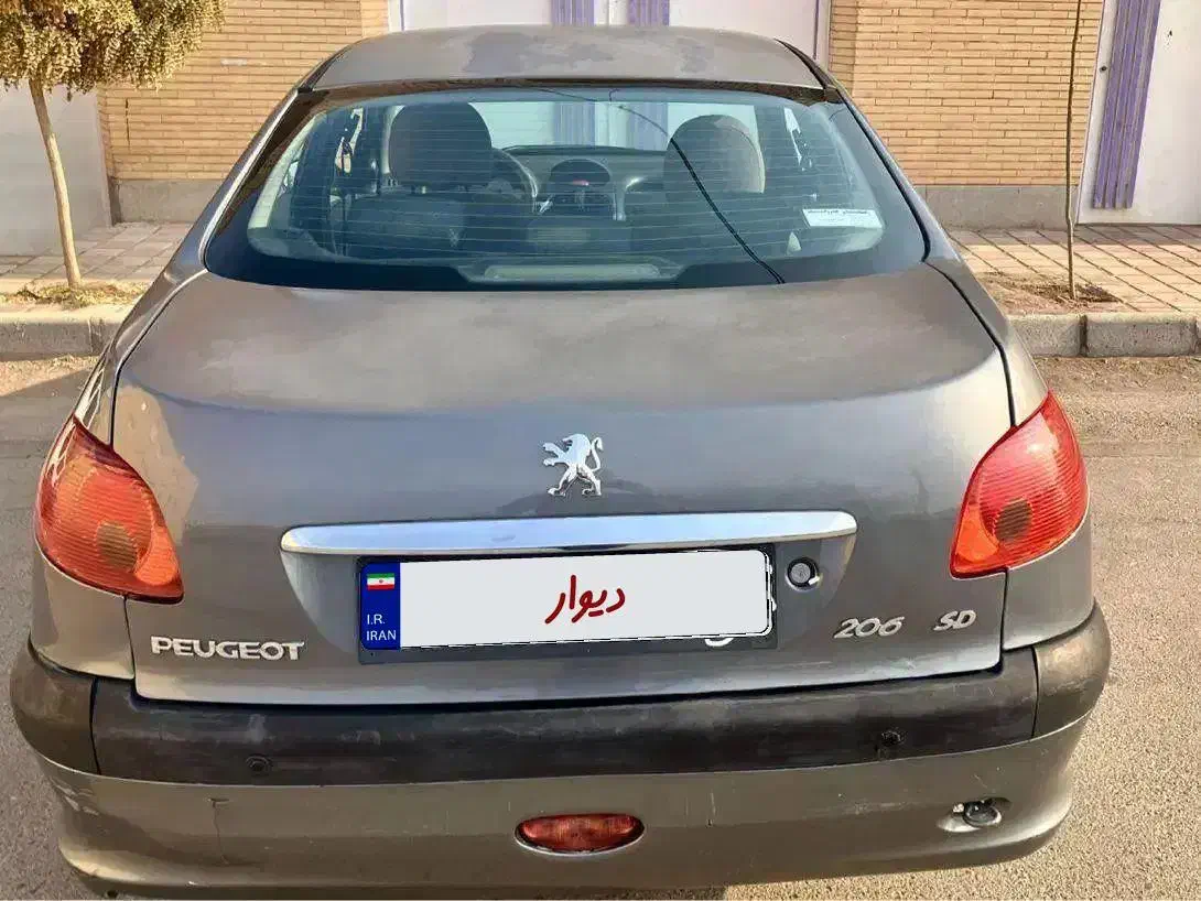 ۲۰۶ sd v8|خودرو سواری و وانت|رفسنجان, |دیوار