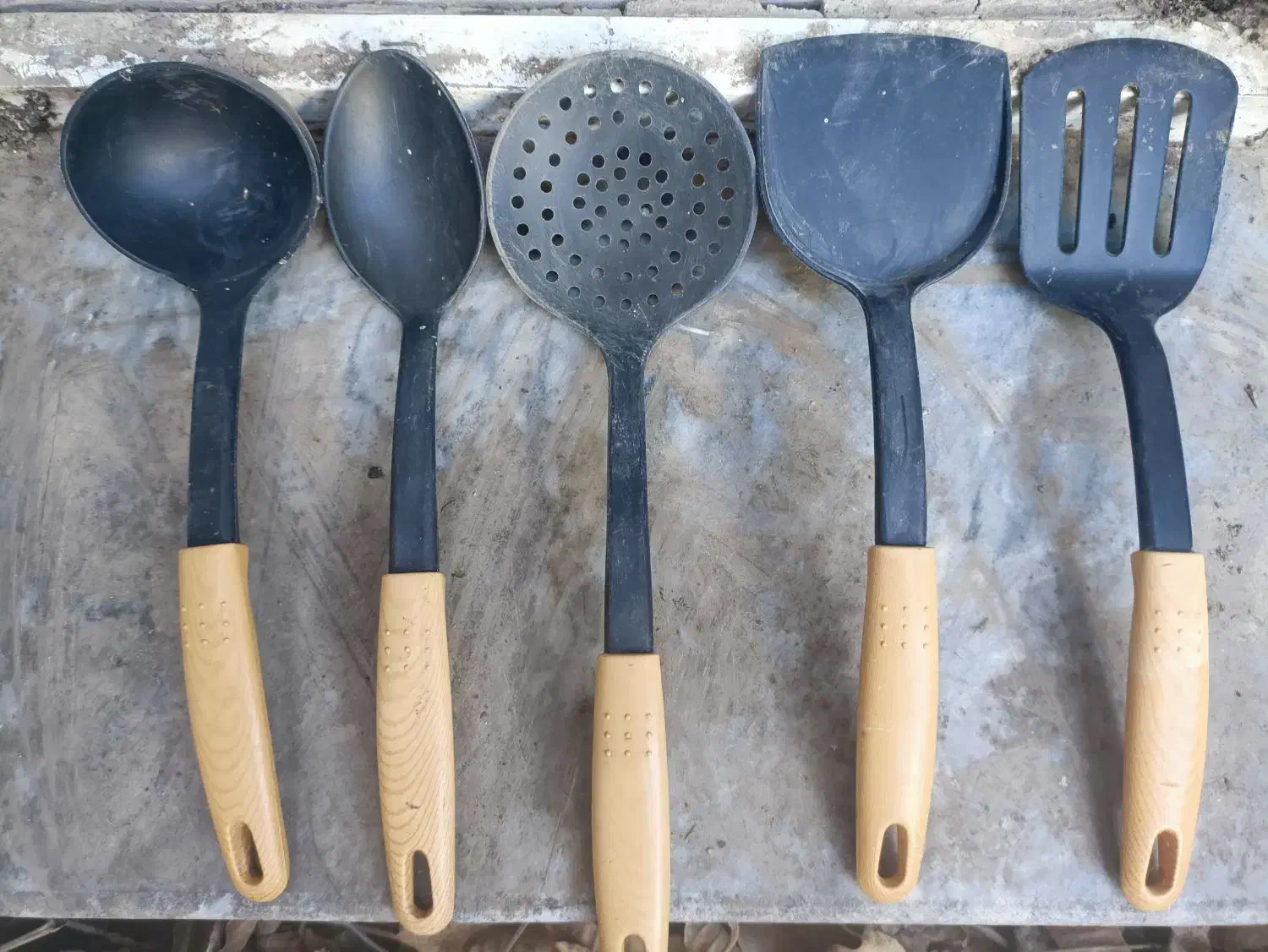 ست کف گیر و ملاقه|ظروف سرو و پذیرایی|آزادشهر, |دیوار