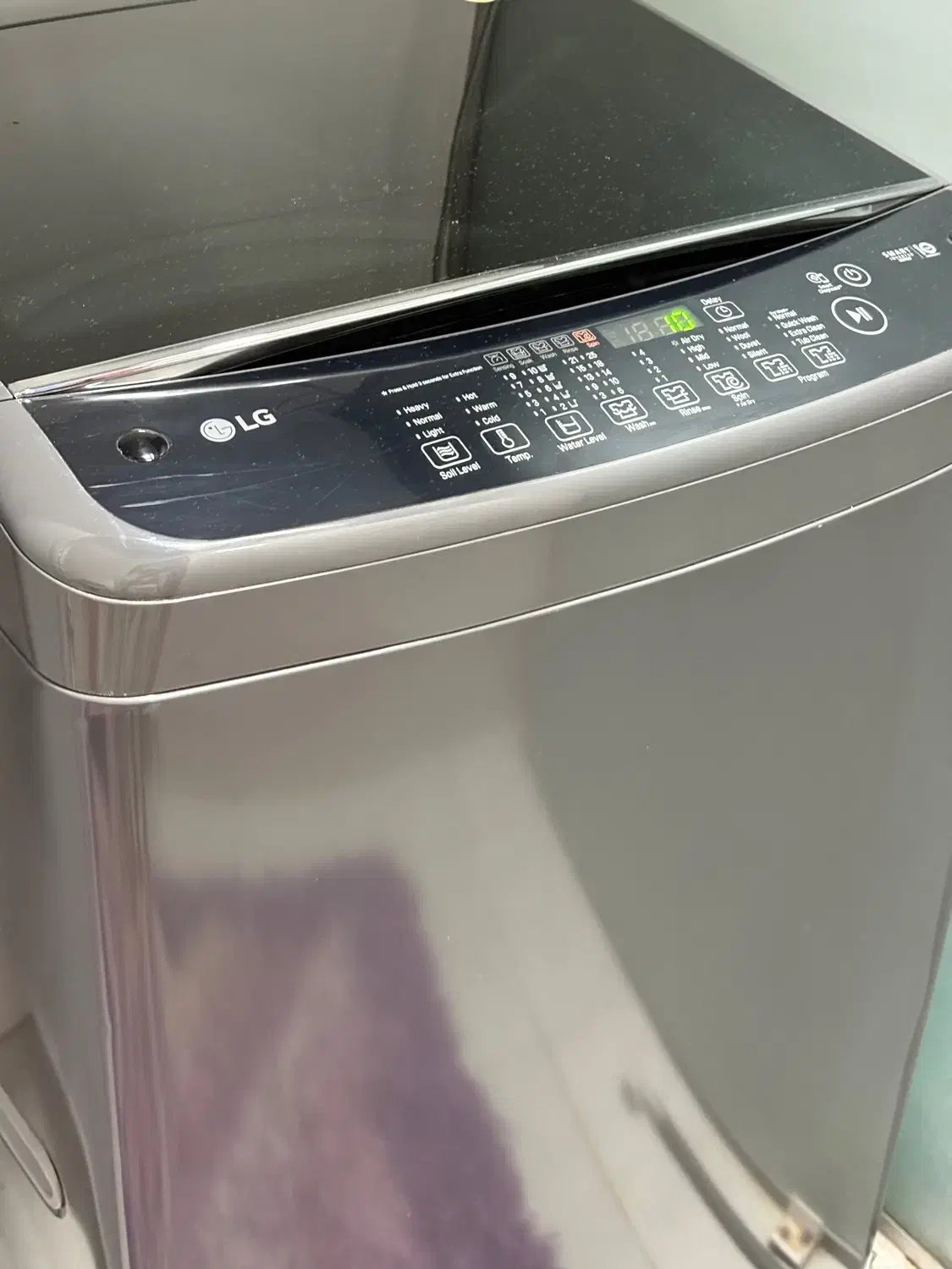 لباسشویی ده کیلویی الجی|ماشین لباسشویی و خشک‌کن لباس|بندر دیر, |دیوار