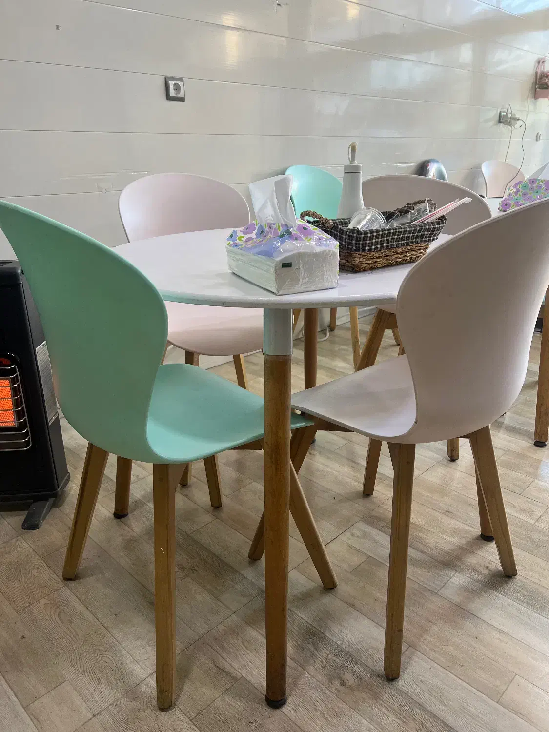 میز غذاخوری رستورانی در حد نو|کافی‌شاپ و رستوران|مشگین شهر, |دیوار