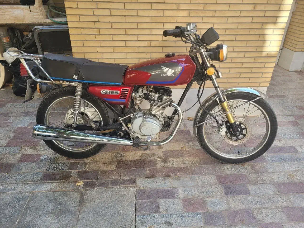 موتور هوندا ۱۲۵|موتورسیکلت|اردکان, |دیوار