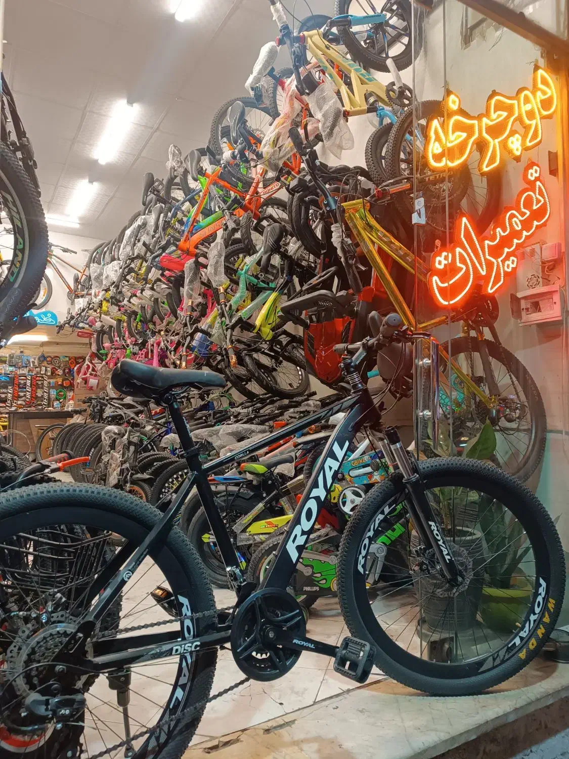 دوچرخه ۱۲و۱۶ و۲۰ و۲۴و۲۶ رویال عسلی ۲۴ دنده قسطی|دوچرخه، اسکیت، اسکوتر|مشهد, زیبا شهر|دیوار