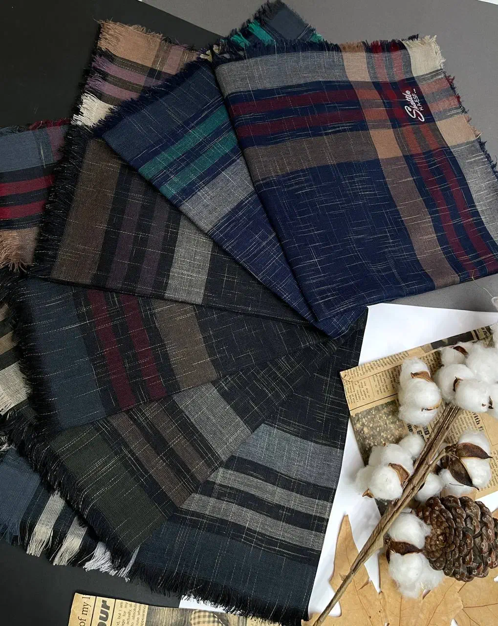 روسری نخ بافت یزد شیک و مناسب|لباس|قزوین, |دیوار