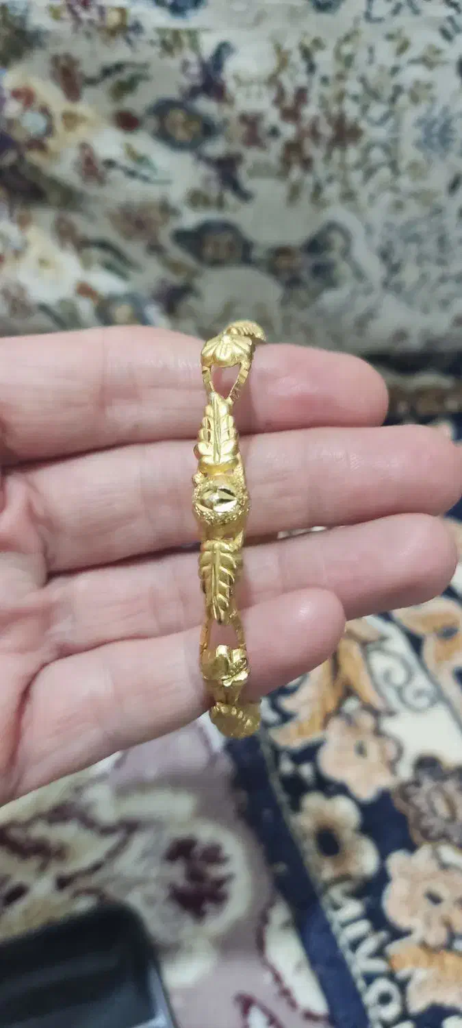 سلام النگو طلا روس سالم و تمیز|بدلیجات|بروجرد, |دیوار