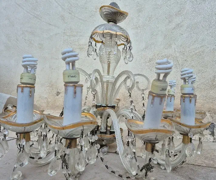 لوستر|لوستر و چراغ آویز|نجفآباد, دلگشا|دیوار