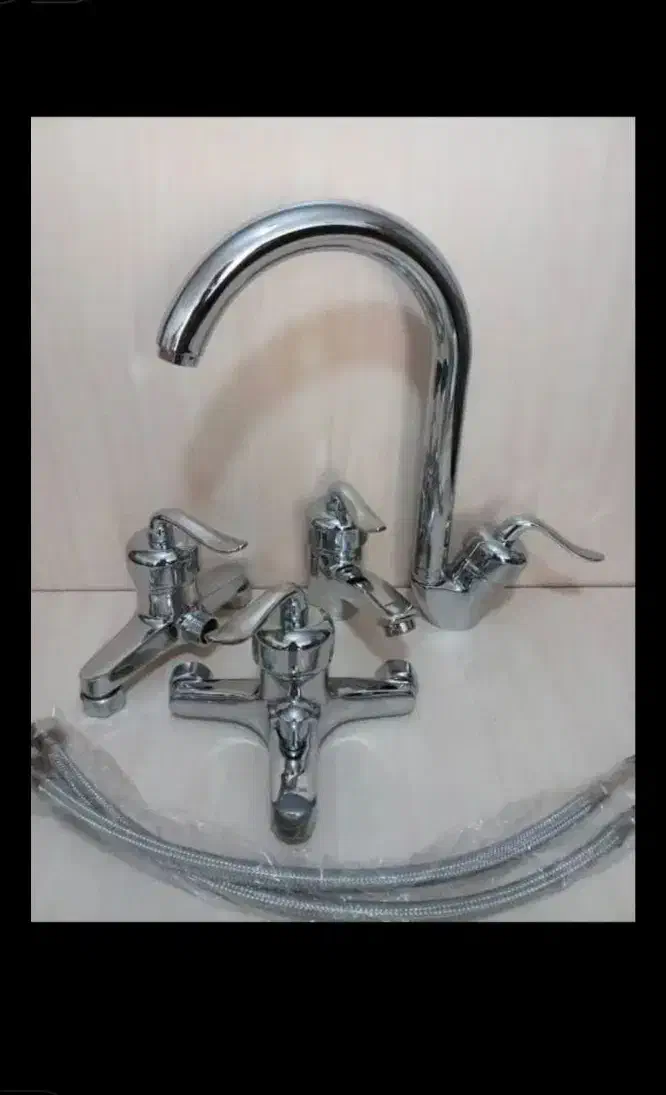 پک 6تیکه شیرآلات قاجاری مارک البرز|مصالح و تجهیزات ساختمان|بندر گناوه, |دیوار