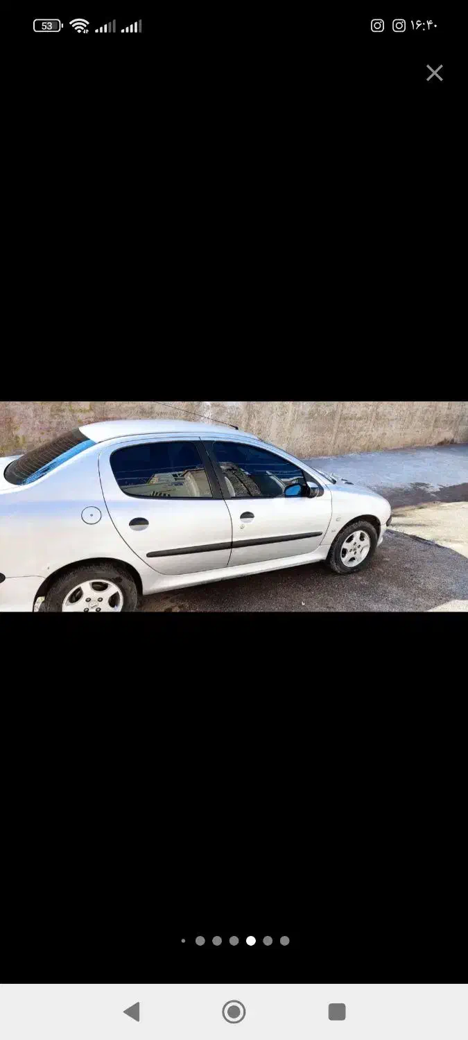 206 sd موتور بزرگ تیو فایو|خودرو سواری و وانت|تاکستان, |دیوار