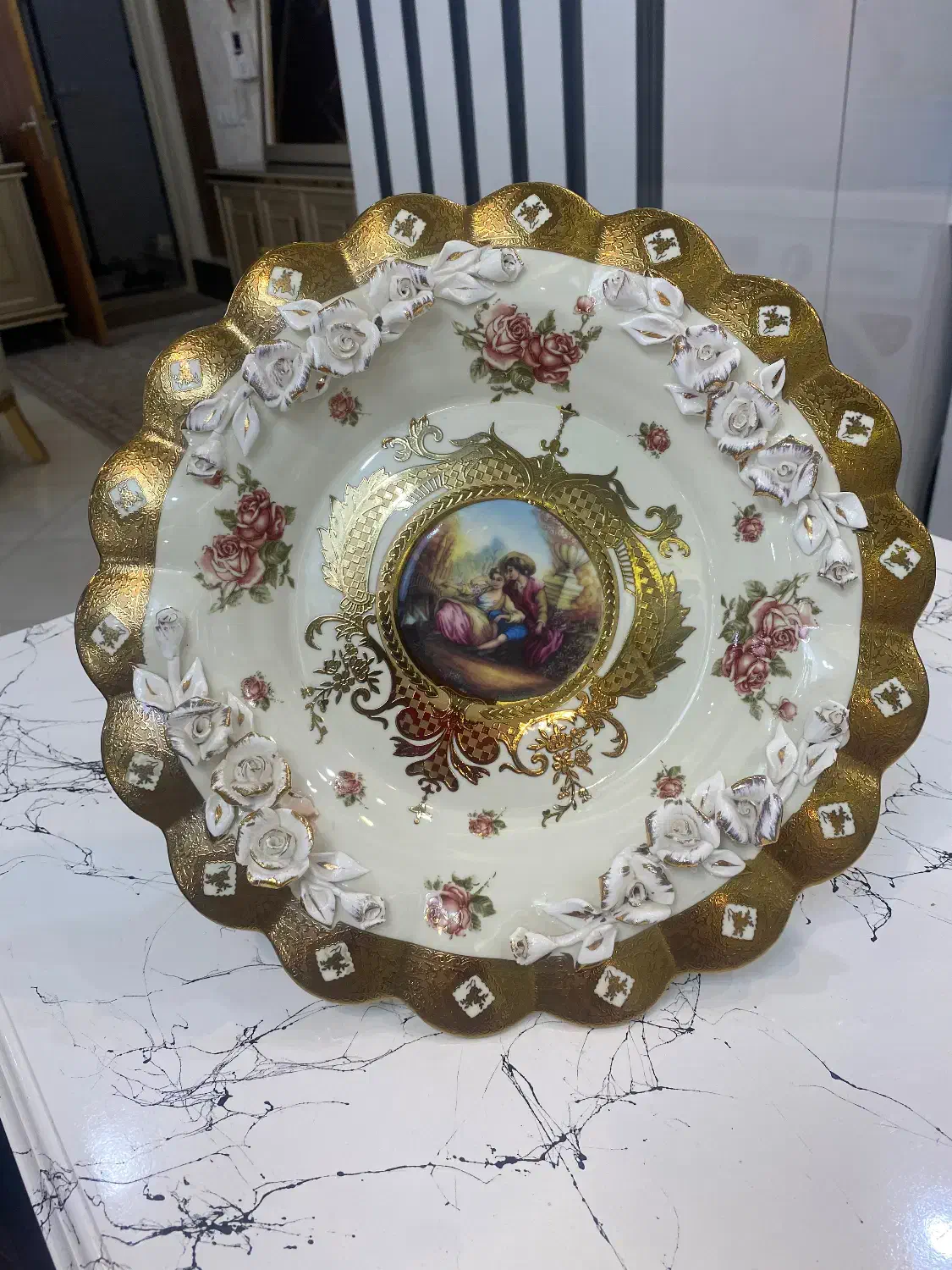 دکوری گل برجسته|ظروف سرو و پذیرایی|بهارستان, |دیوار