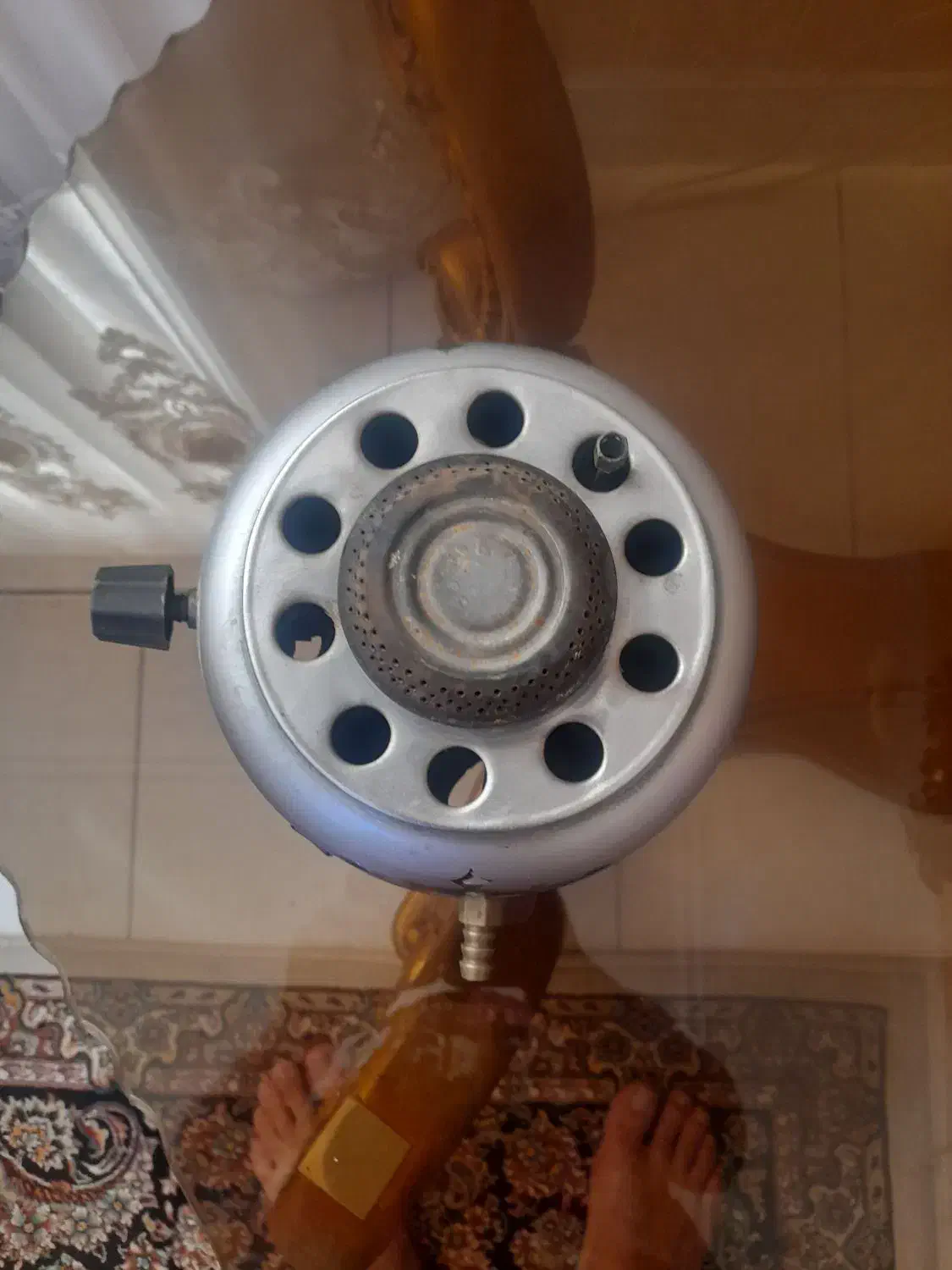 سماورگازی۶لیتری کم کارکرده|سماور، چای‌ساز، قهوه‌ساز|تهران, آذری|دیوار