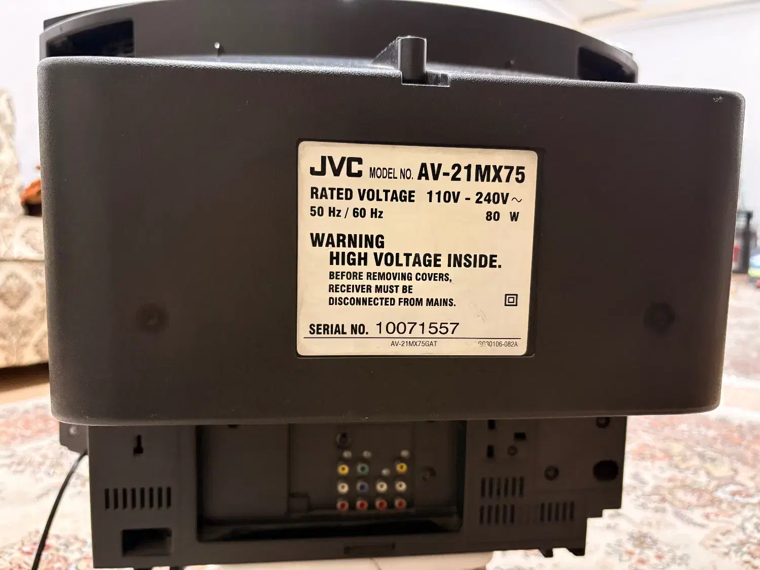 تلوزیون ۲۱اینچ JVC|تلویزیون و پروژکتور|رشت, فلسطین|دیوار