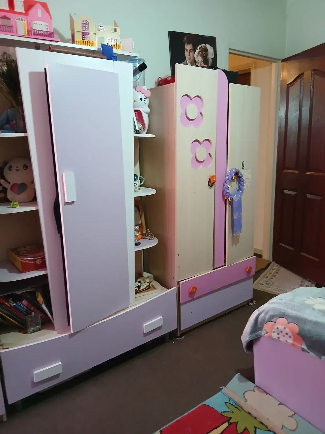 تخت و کمد نوجوان|تخت و سرویس خواب|اردبیل, |دیوار