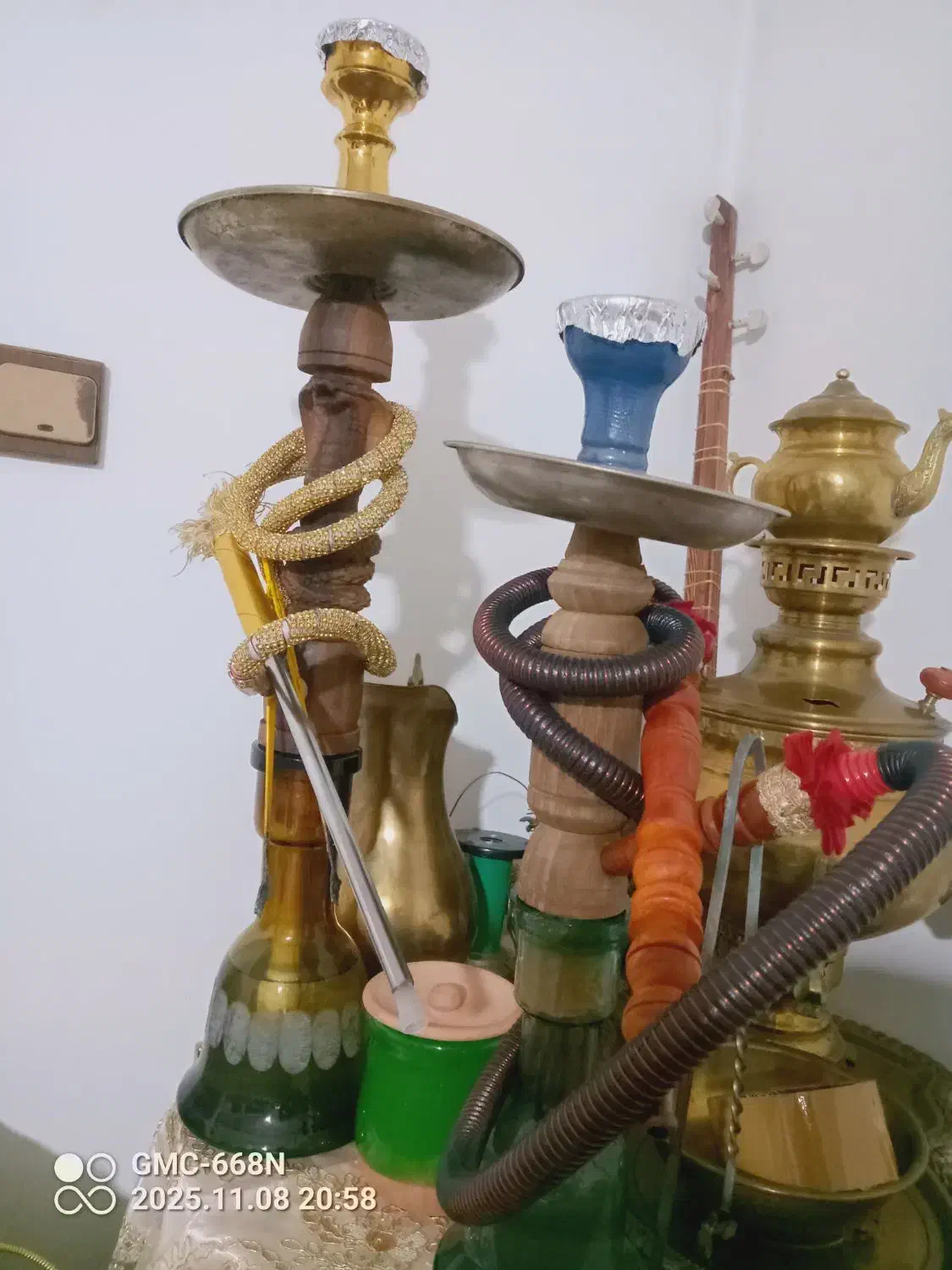 دو عدد قلیان دو سیب،سالم  سالم سالم|صنایع دستی و سایر لوازم تزئینی|چهاردانگه (تهران), |دیوار