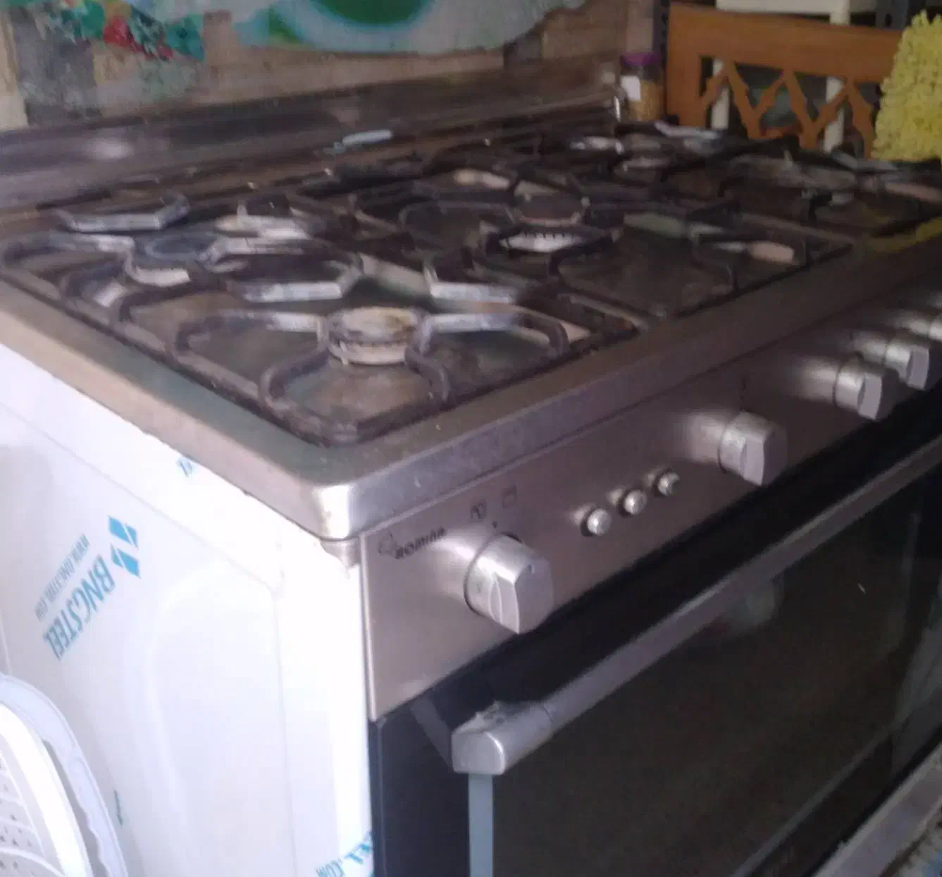 گاز‌ فردار‌ جوجه‌ گردان‌ اسنوا|اجاق گاز و لوازم برقی پخت‌وپز|ملایر, |دیوار