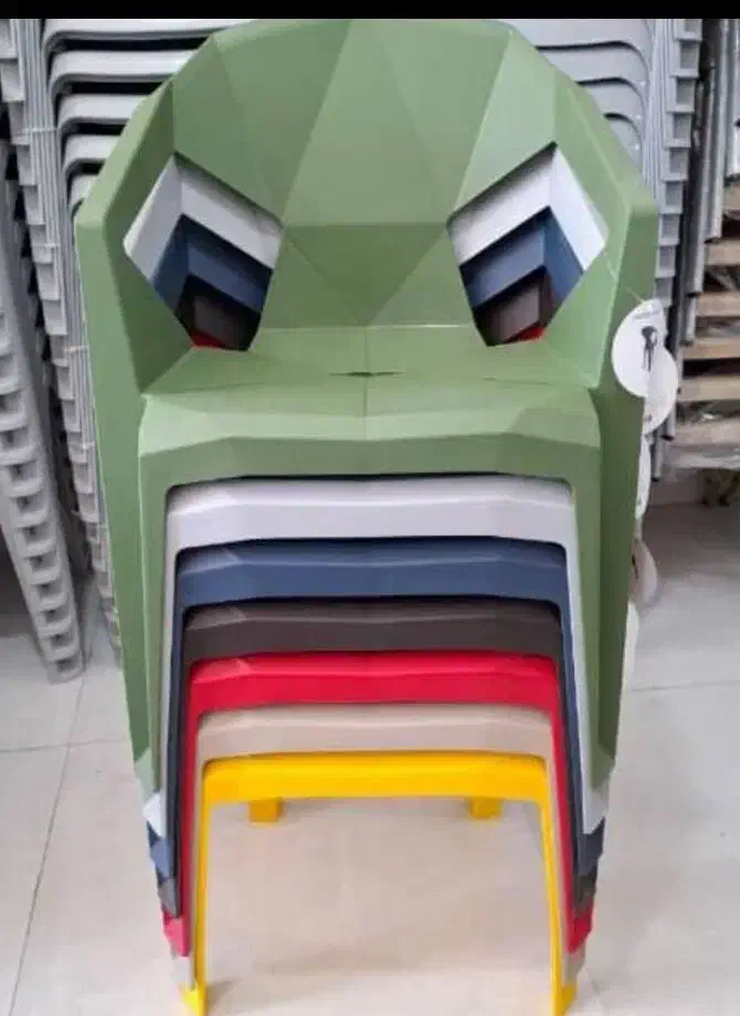 صندلی سه بعدی شرکت پولاد|میز و صندلی غذاخوری|کرمانشاه, |دیوار