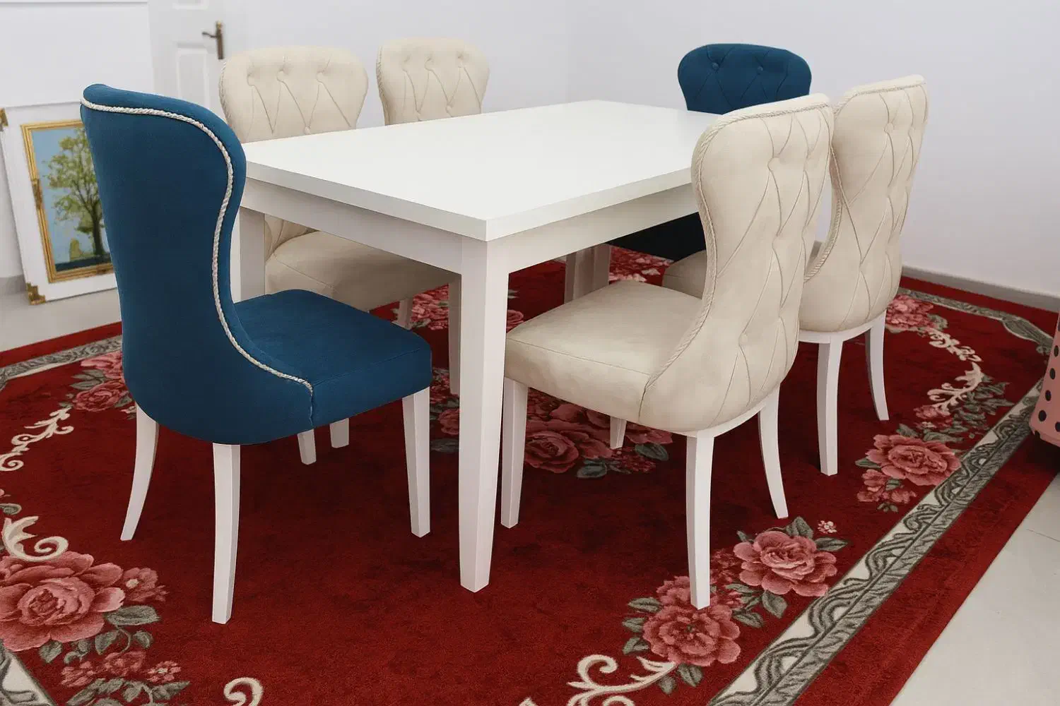 میز ناهار خوری یا غذا خوری شیک و سالم فروش فوری|میز و صندلی غذاخوری|زنجان, |دیوار