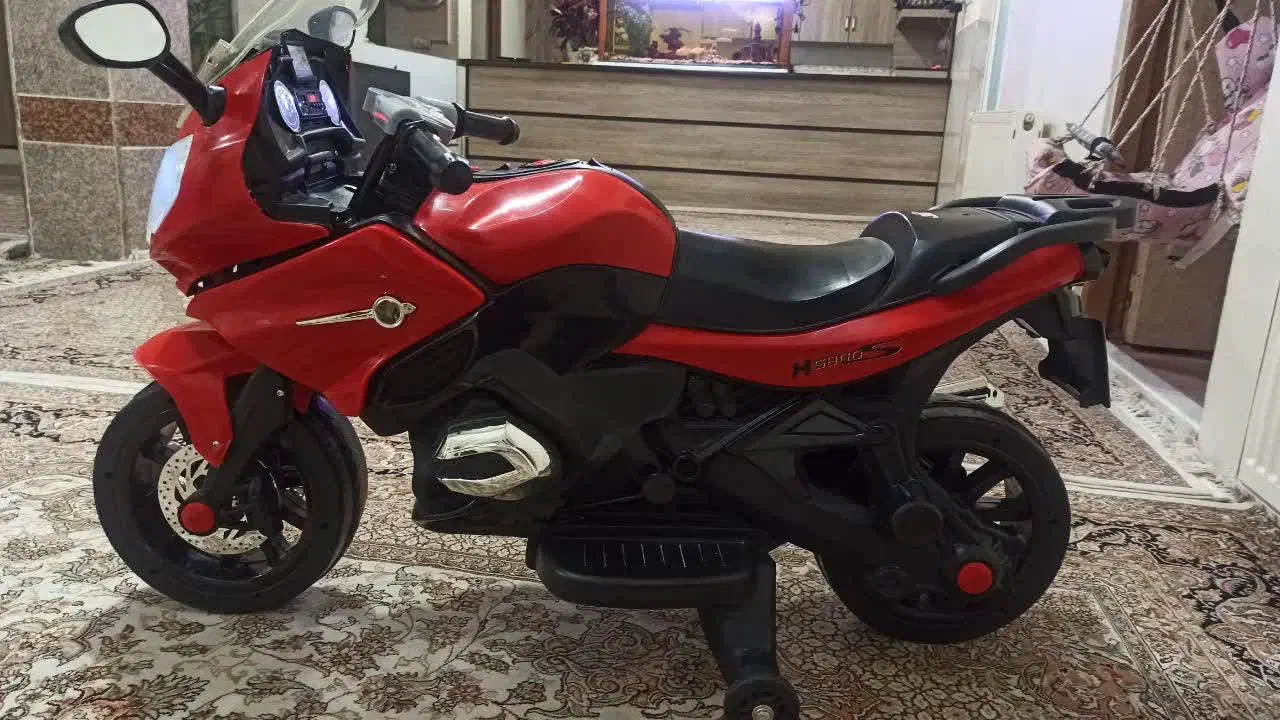 فروش موتور شارژی موزیکال دوموتره درحدنو کاملا سالم|اسباببازی|مبارکه, |دیوار