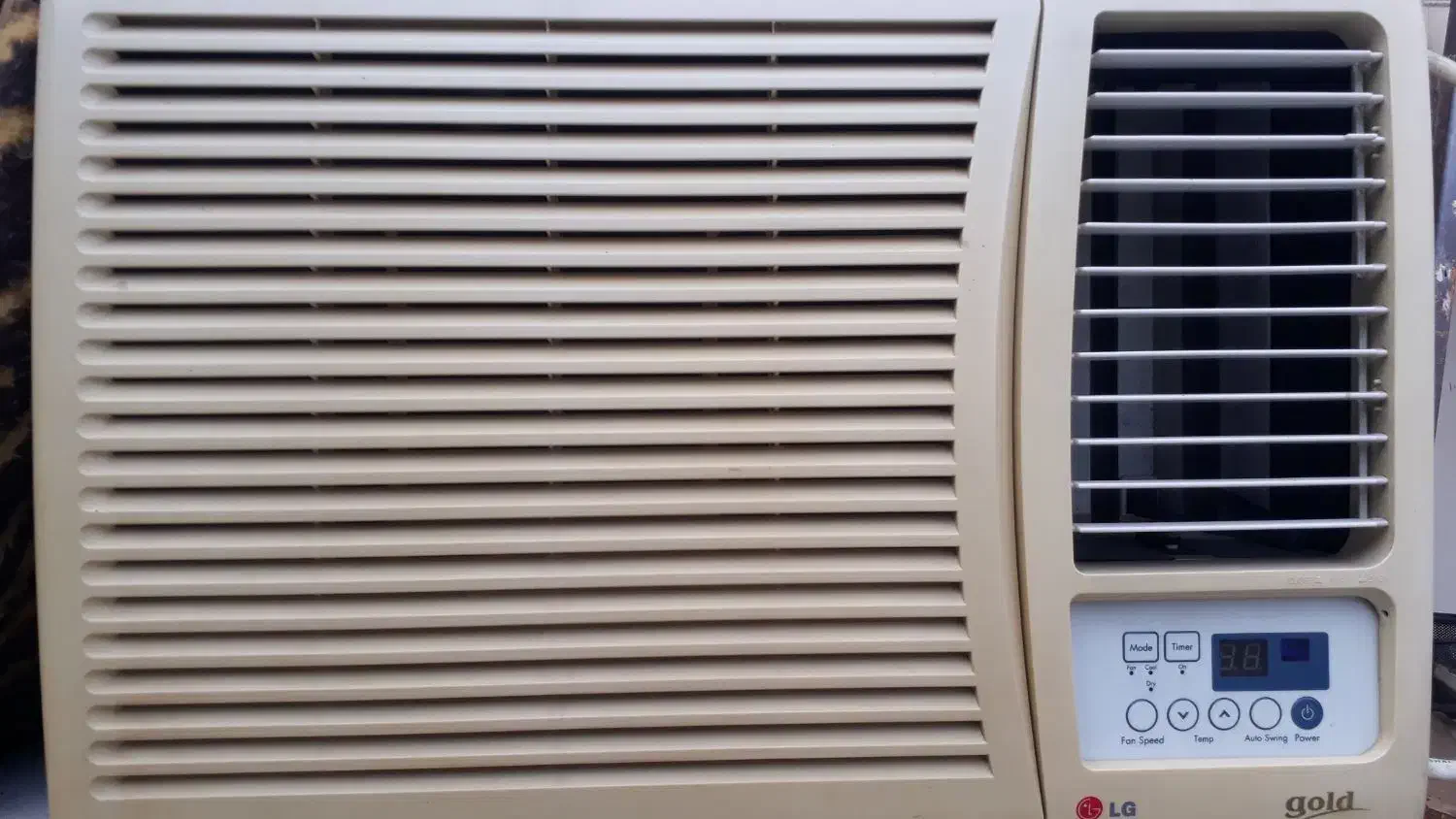 کولر گازی پنجره ای ال جی در حد نو|کولر گازی و فن‌کوئل|ماهدشت, |دیوار