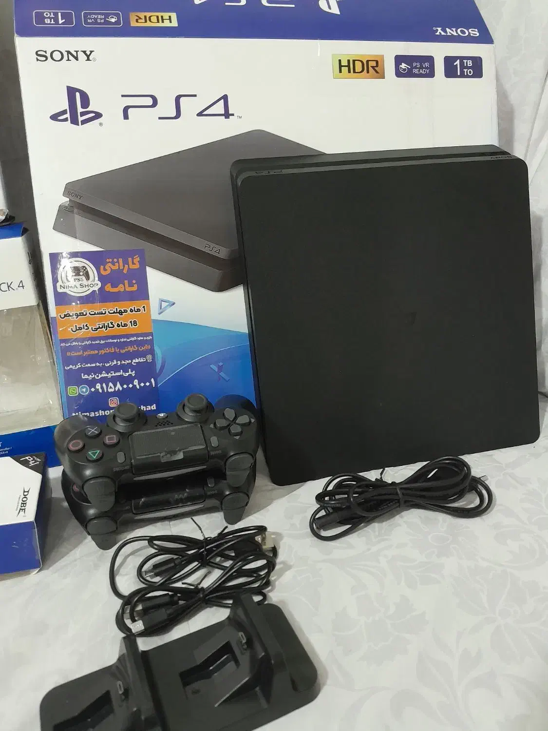 پلی ۴ اسلیم در حد نو 1 ترا فول بازی|کنسول، بازی ویدئویی و آنلاین|مشهد, چهاربرج|دیوار
