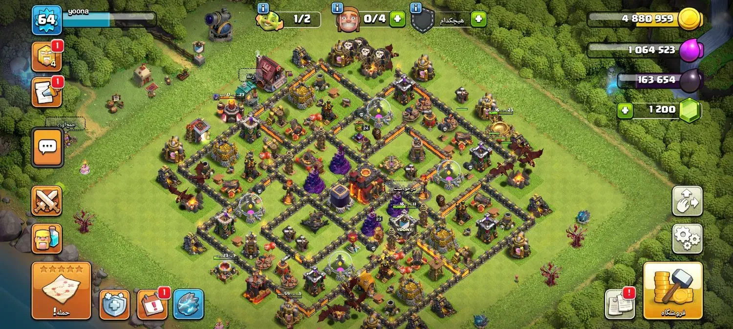 اکانت کلش آف کلنز و رویال با قیمت مناسب|کنسول، بازی ویدئویی و آنلاین|تهران, پرستار|دیوار