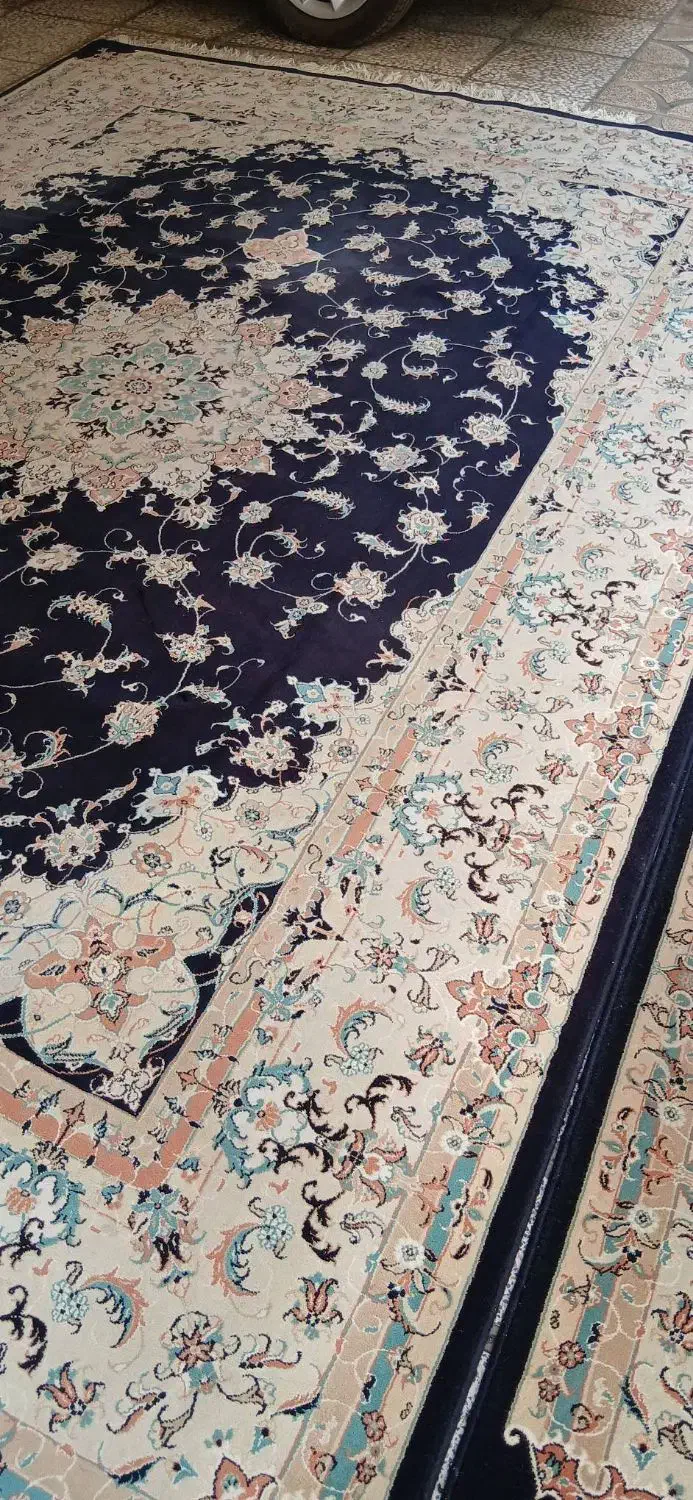 فرش۹متری ماشینی یک جفت نخی اکریلیک ضخیم سنگین|فرش|تهران, کیانشهر|دیوار