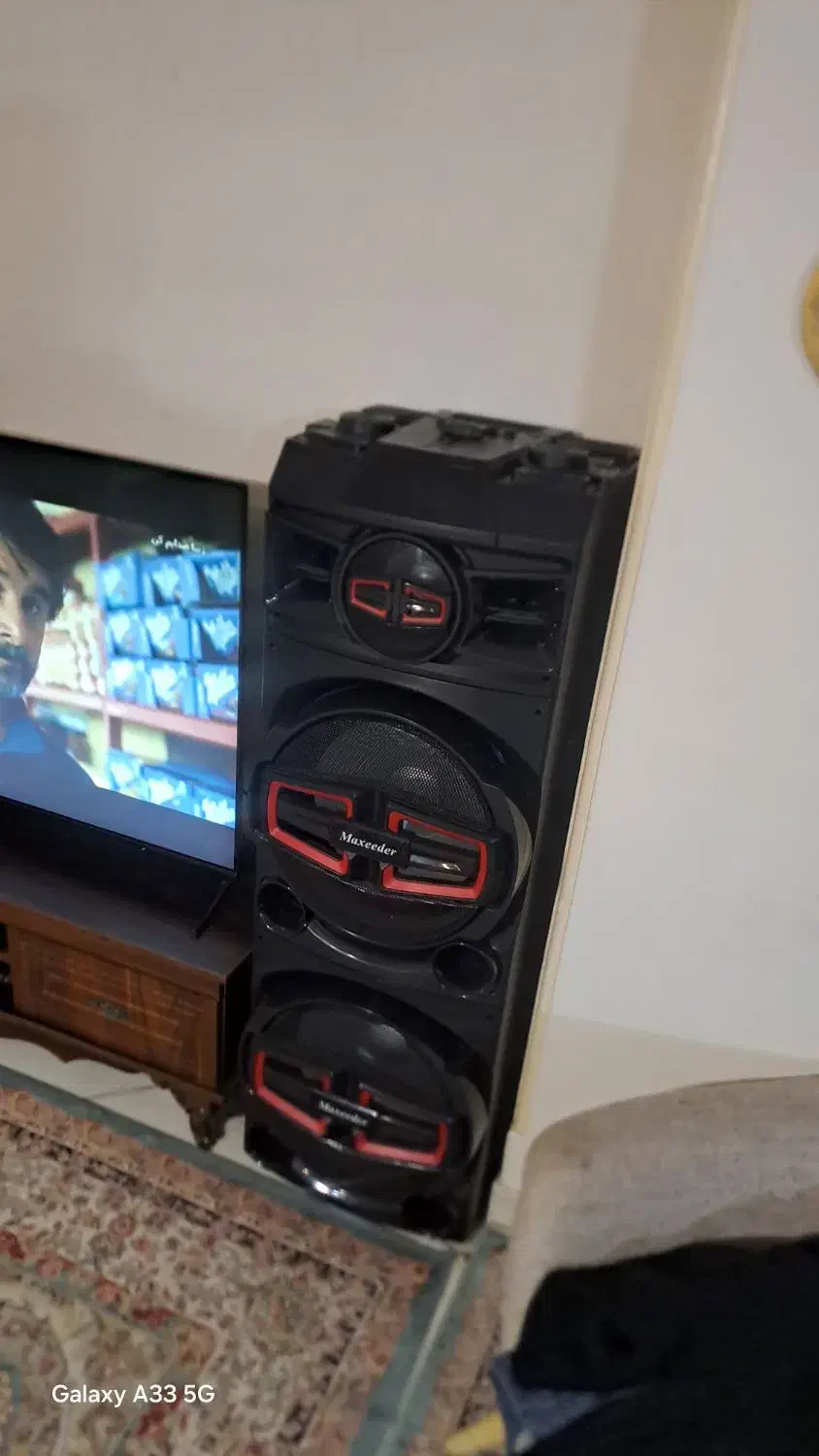 دو عدد اسپیکر مکسیدر با میکروفن|سیستم صوتی خانگی|تهران, بریانک|دیوار