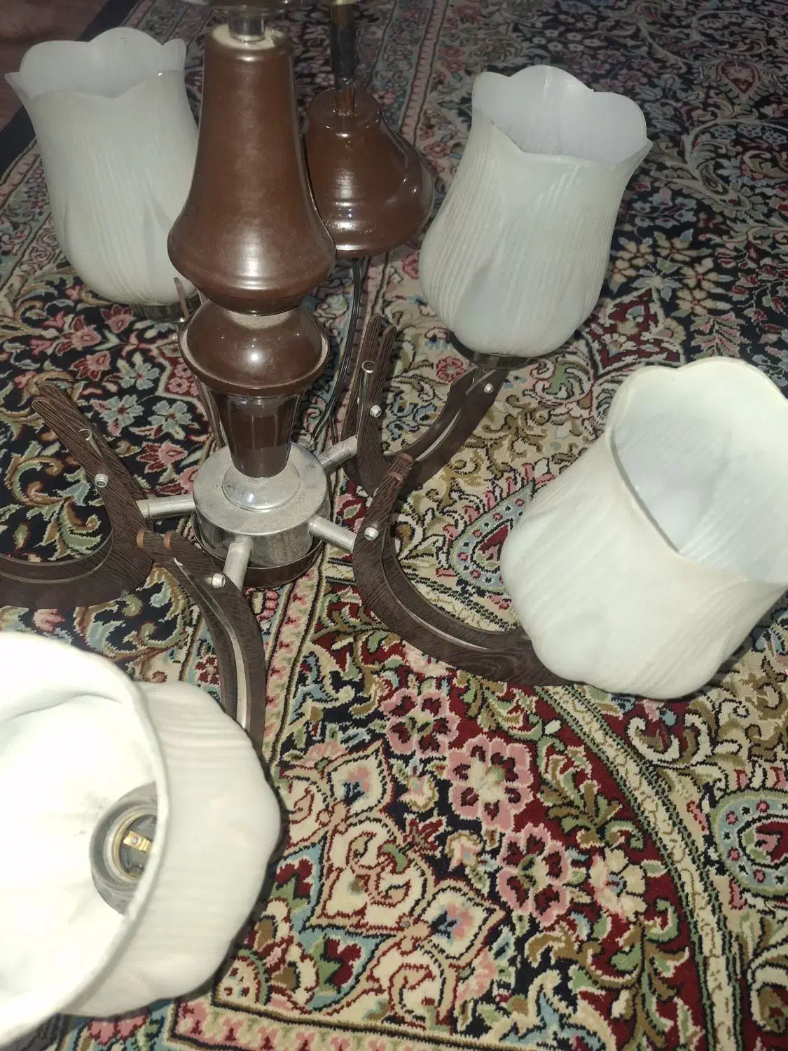 لوستر|لوستر و چراغ آویز|یزد, |دیوار