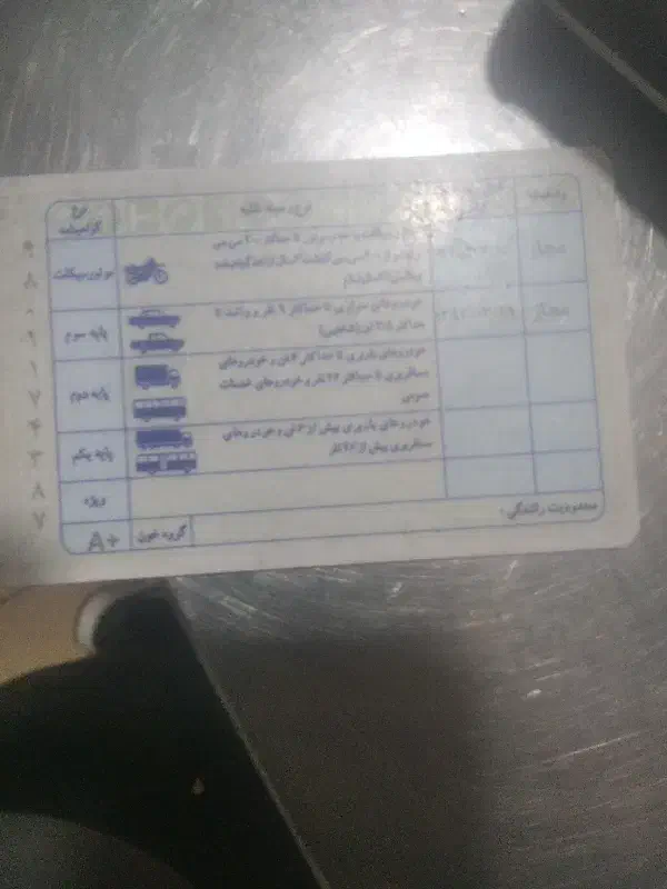 گواهینامه پیدا شده|اشیا|شاهین دژ, |دیوار