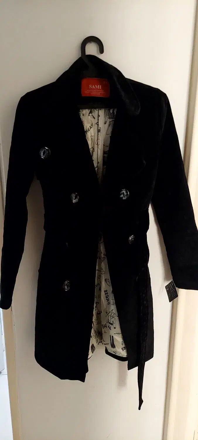 پالتوی مخمل جنس خوب|لباس|رودهن, |دیوار