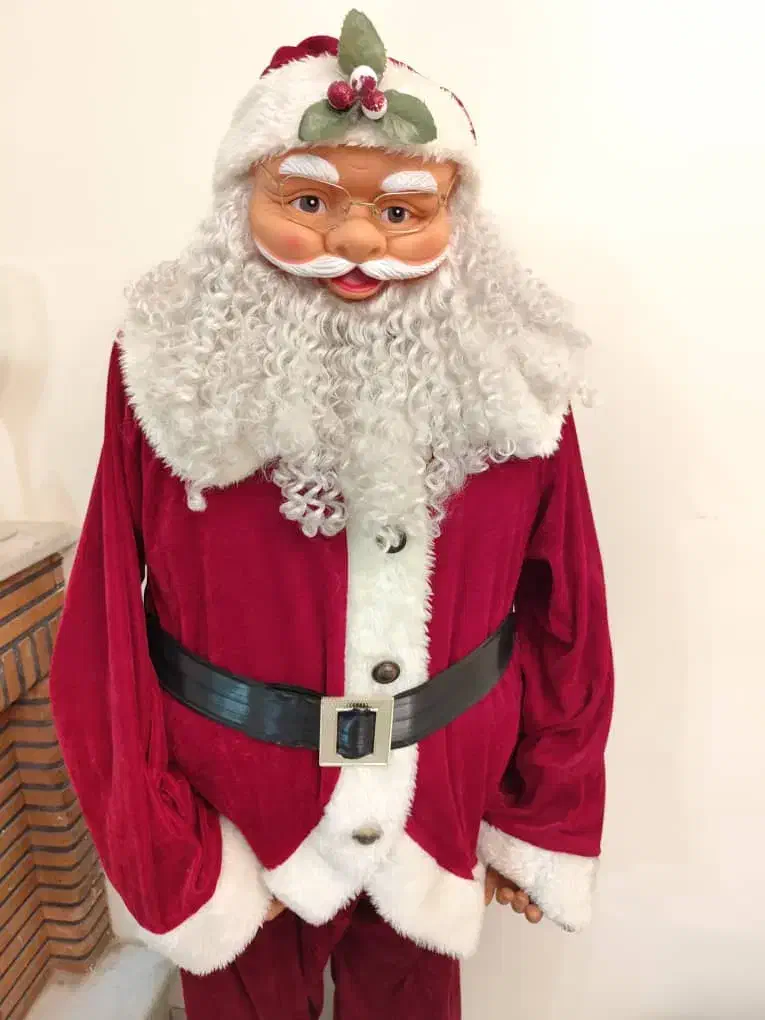 بابانوئل|مجسمه، تندیس، ماکت|تهران, سازمان برنامه جنوبی|دیوار