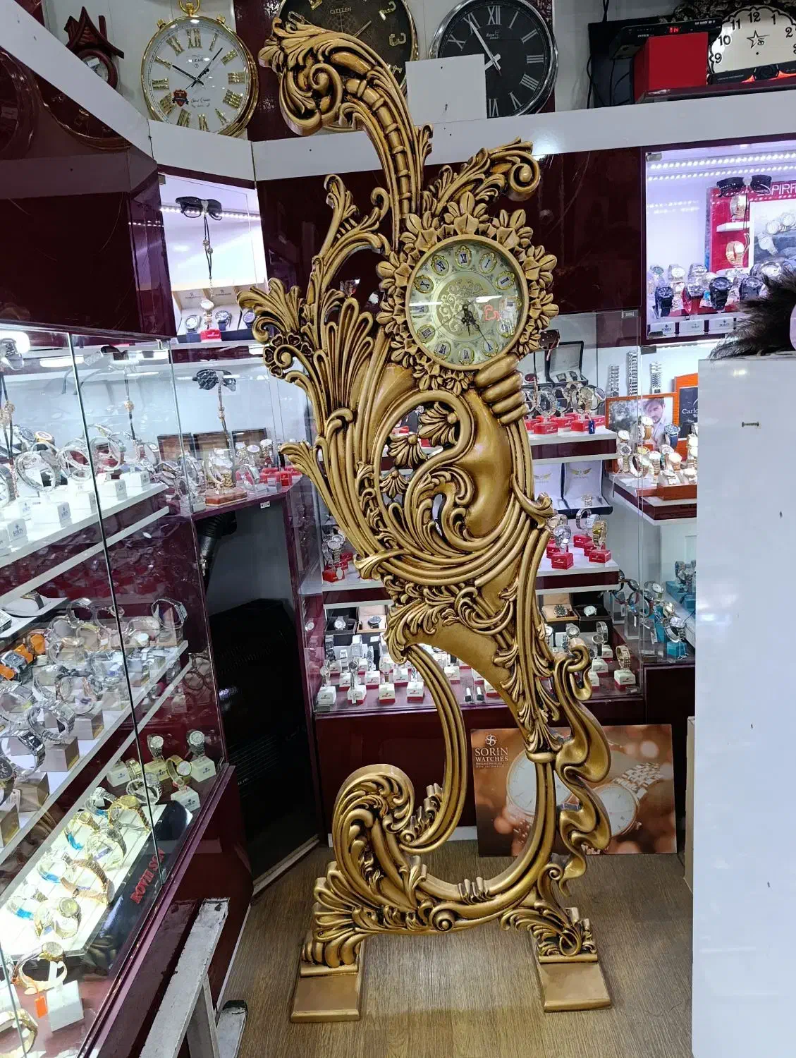 ساعت ایستاده چوبی|ساعت دیواری و تزئینی|تبریز, |دیوار