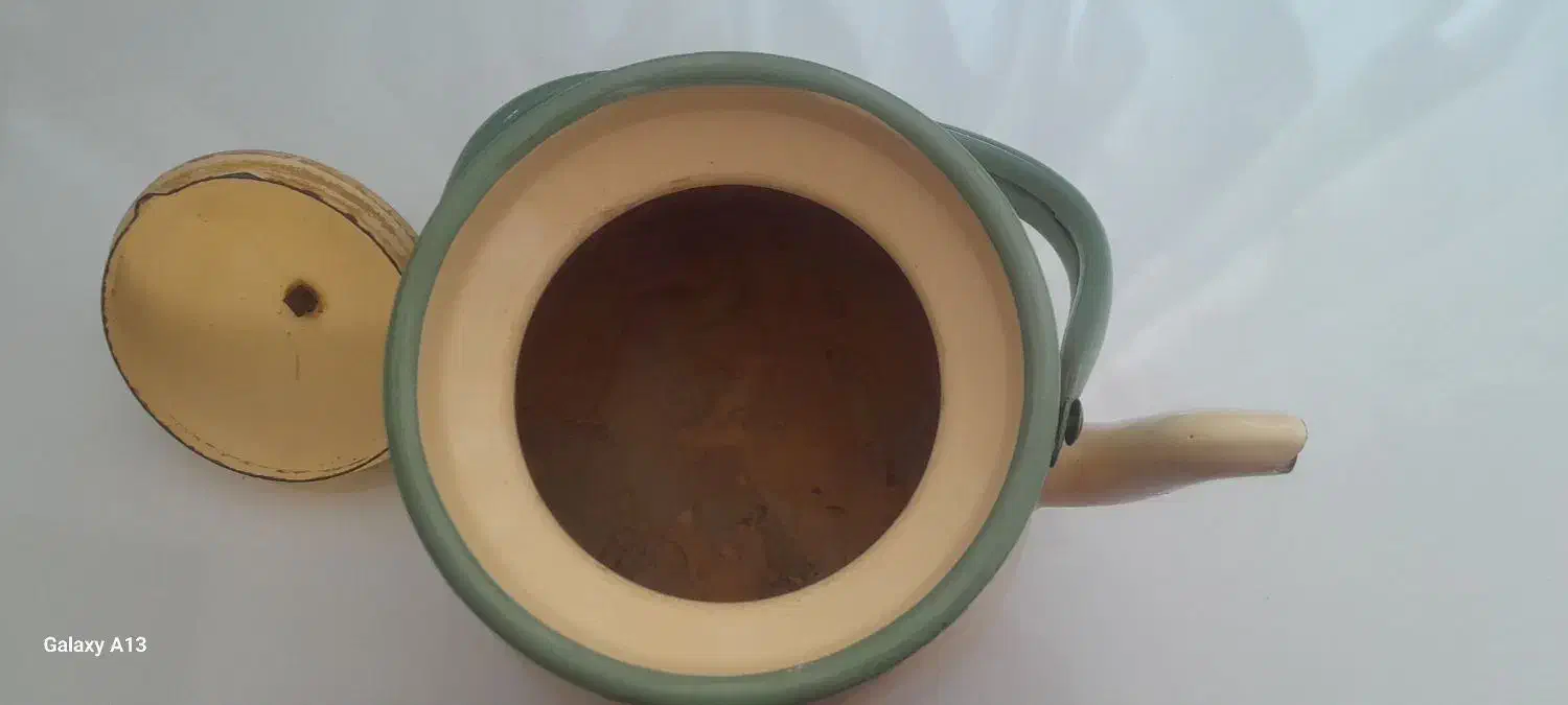 کتری لعابی|قوری، کتری، قهوه‌ساز دستی|جغتای, |دیوار