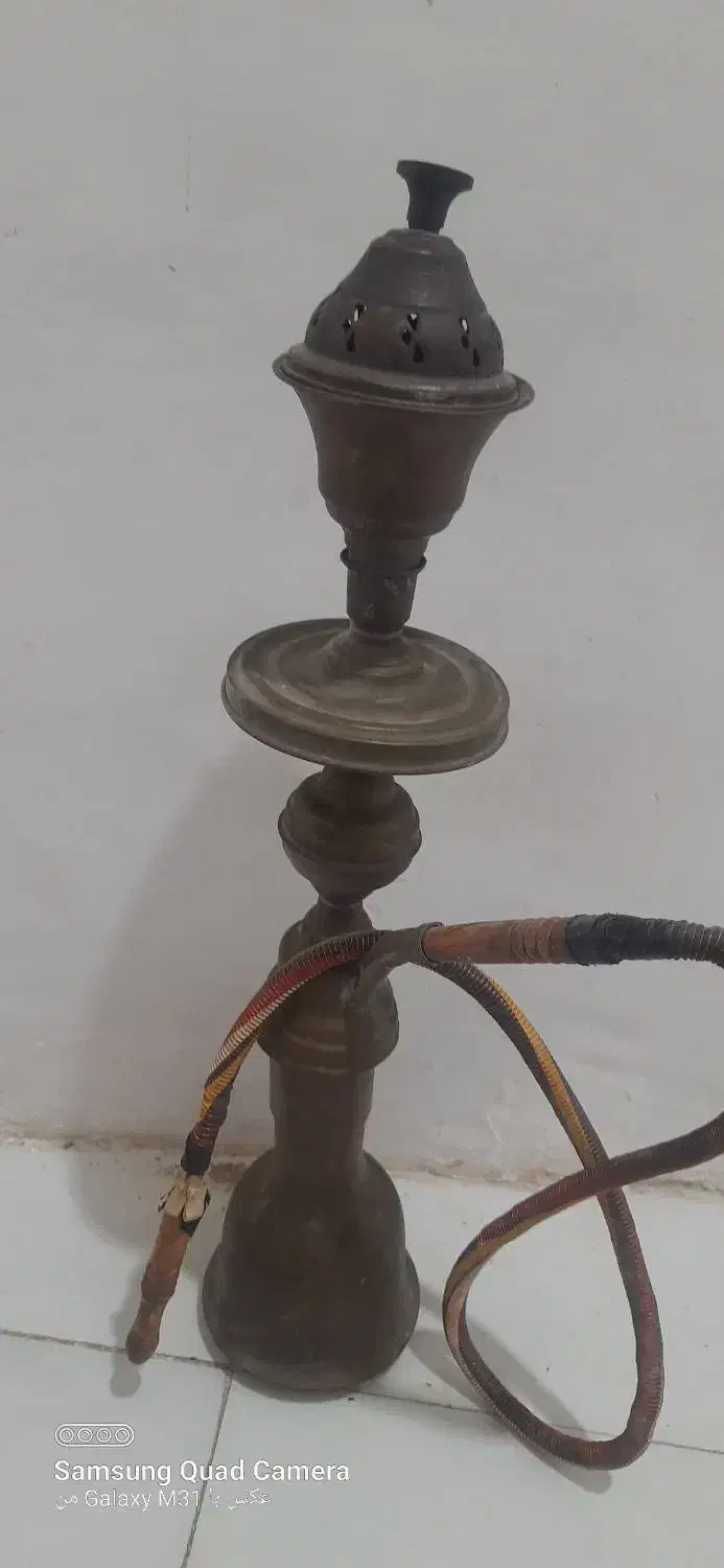 قلیون برنجی|صنایع دستی و سایر لوازم تزئینی|سبزوار, فرهنگیان|دیوار