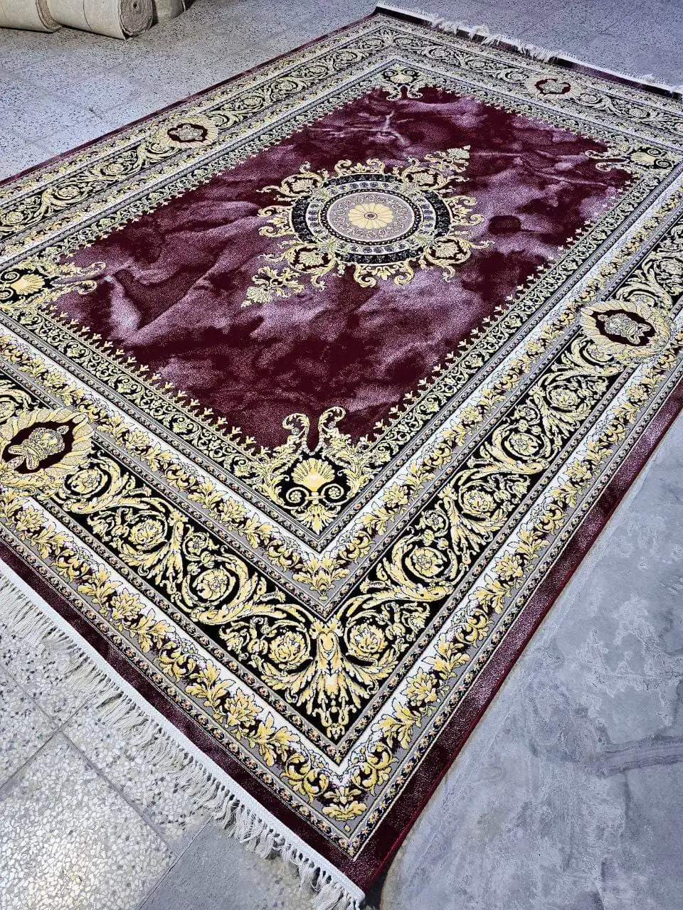 اوج تنوع در رنگبندی- فرش رویایی/اقساطــی|فرش|دزفول, |دیوار