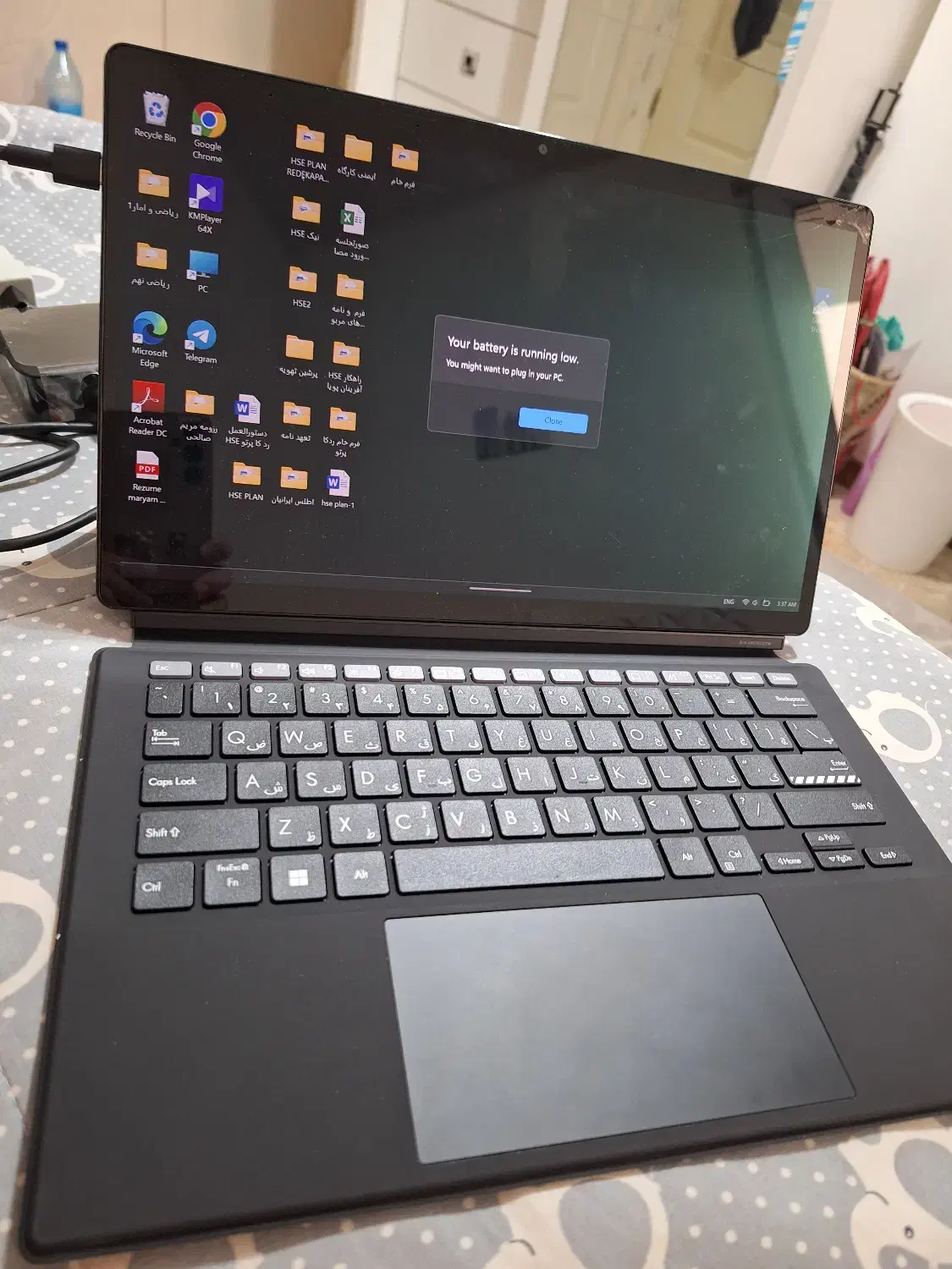 تبلت ویندوزی ایسوس T3300KA باجعبه|تبلت|تهران, ارم|دیوار