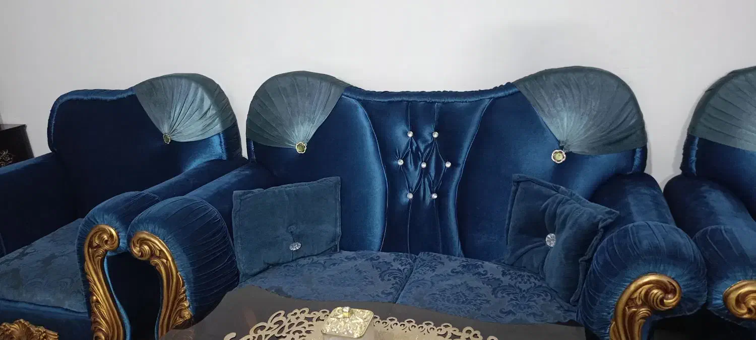 مبل هفت نفره ۵میلیون مشتری واقعی تخفیف داره|حراج|مشهد, پروین اعتصامی|دیوار