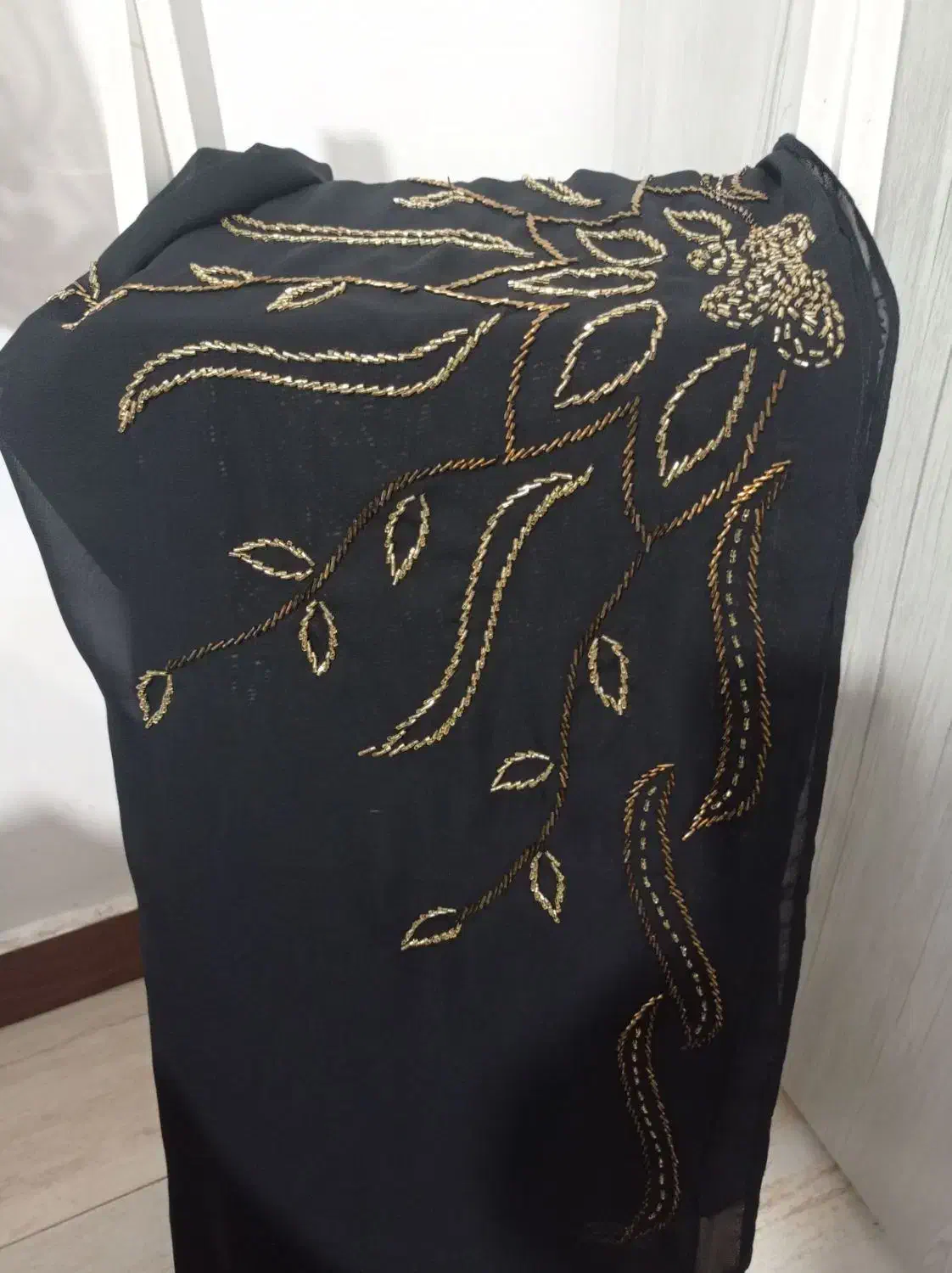 جواهر دوزی  روی شال و روسری ولباس|لباس|رشت, ولکس|دیوار