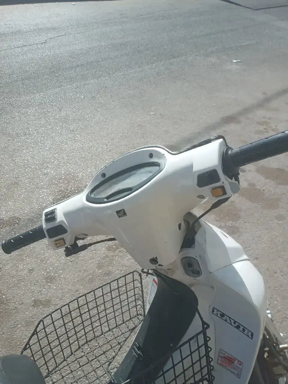 موتور بی کلاچ سفید مدل 90 مدل احسان|موتورسیکلت|یزد, |دیوار