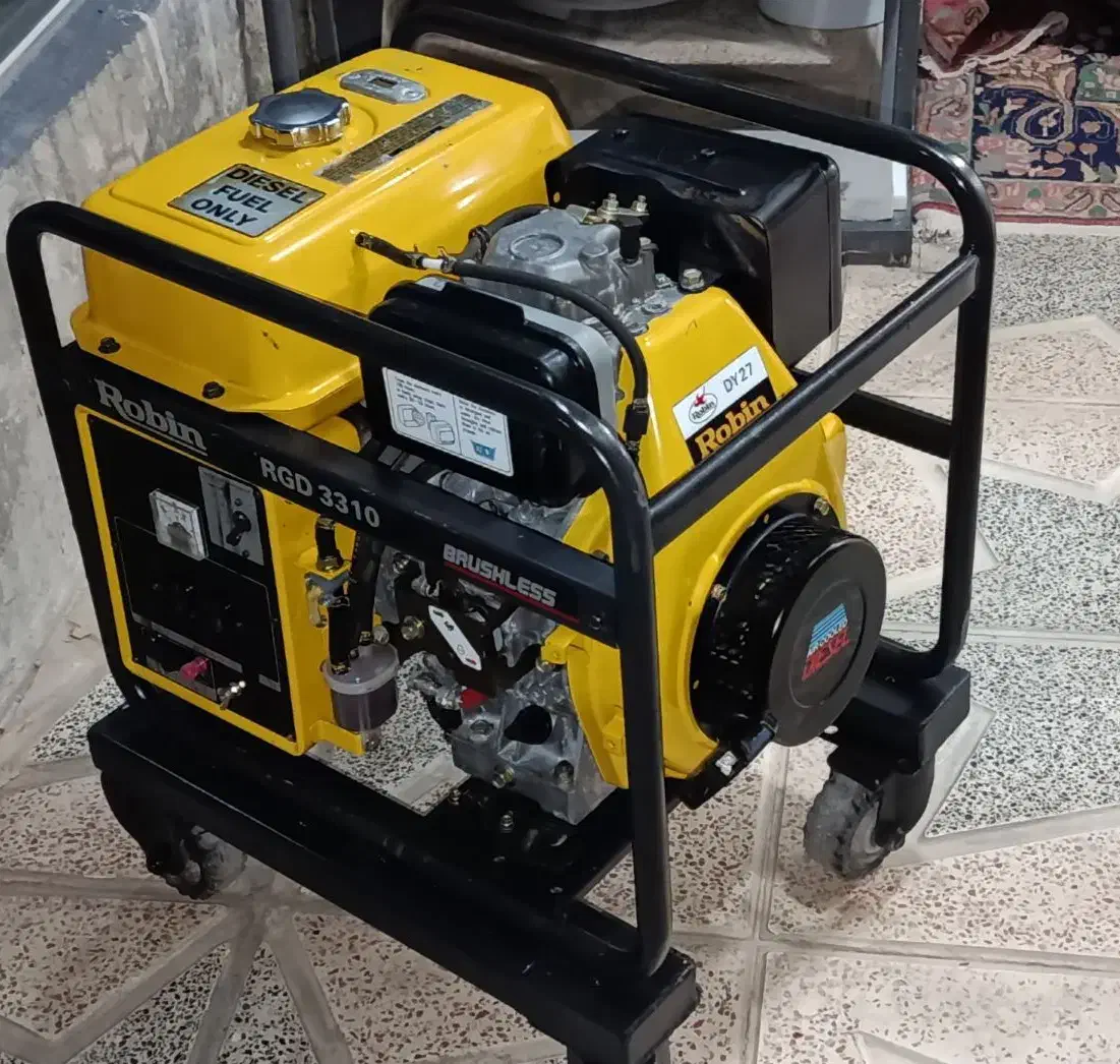 موتور برق روبین دیزلی RGD3310 اصل ژاپن|ماشین‌آلات صنعتی|تهران, آبشار|دیوار