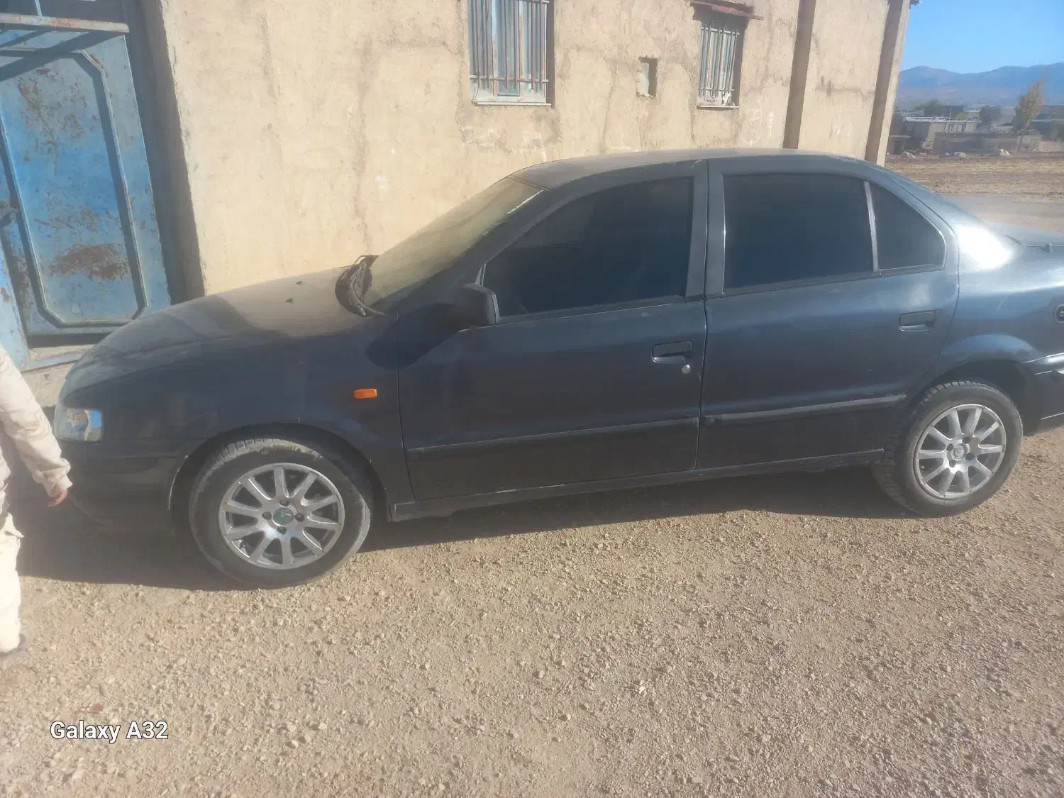 سمند۸۷ابی متالیک|خودرو سواری و وانت|حمیل, |دیوار