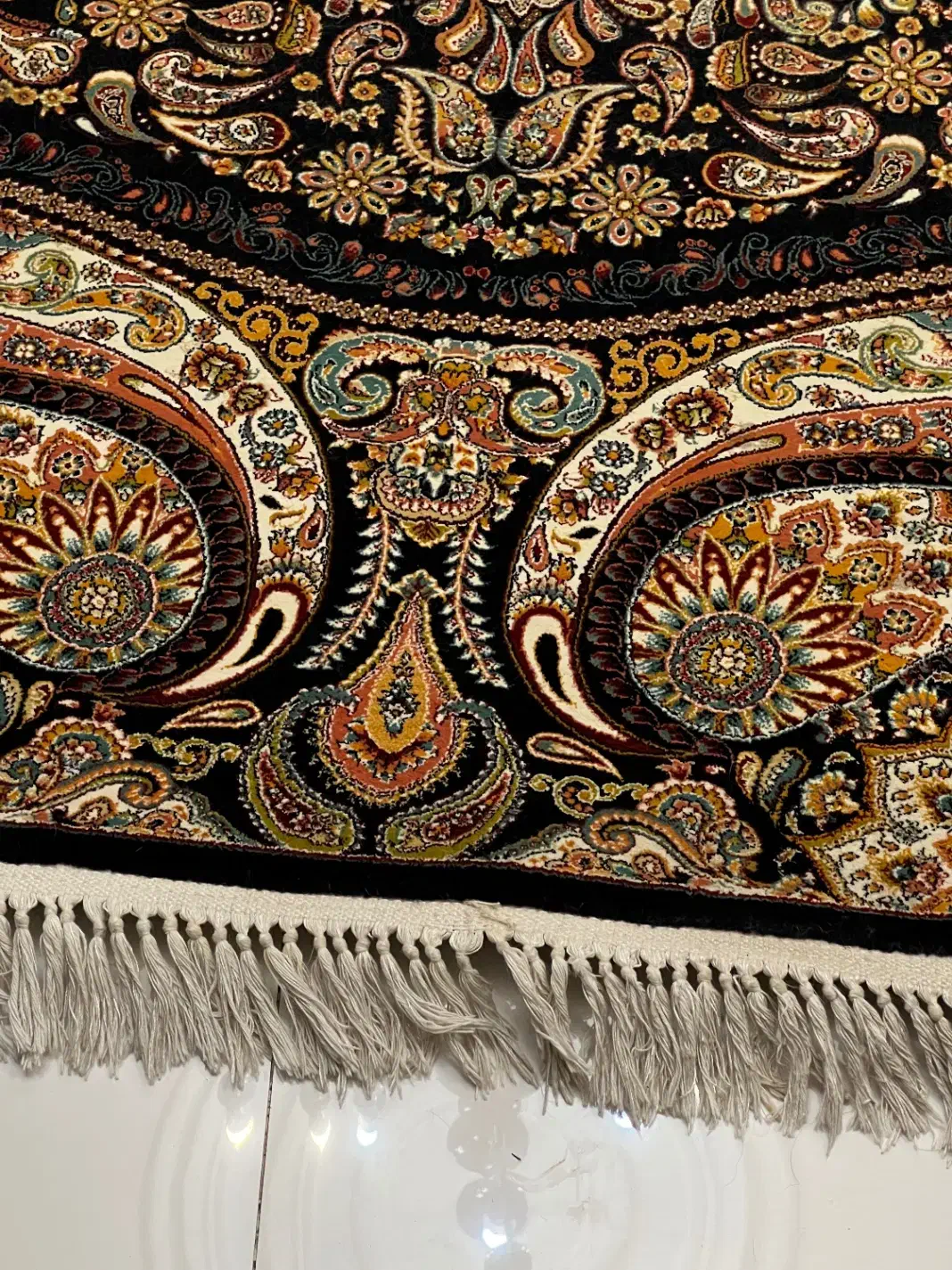 فرش اعیان (یک جفت ۱/۵ متری )|فرش|سنندج, |دیوار