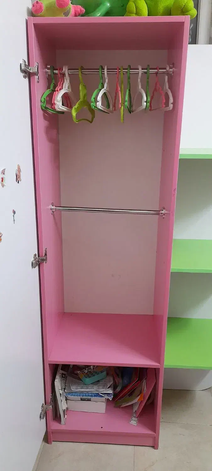 کمد خوش طرح و خوشرنگ دخترانه|اسباب و اثاث بچه|قزوین, |دیوار