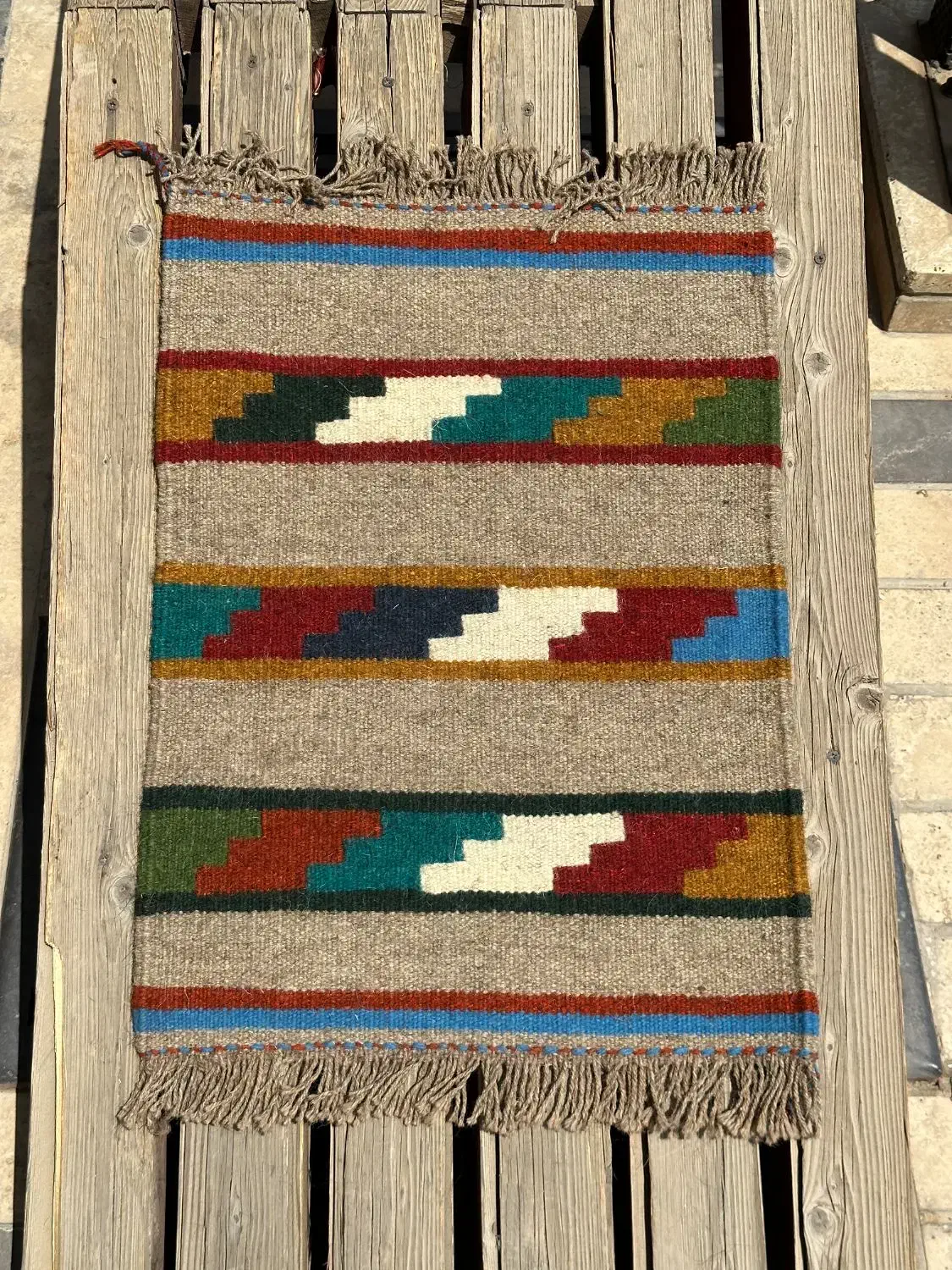 گلیم پشمی دستبافت پادری|پادری|لواسان, |دیوار