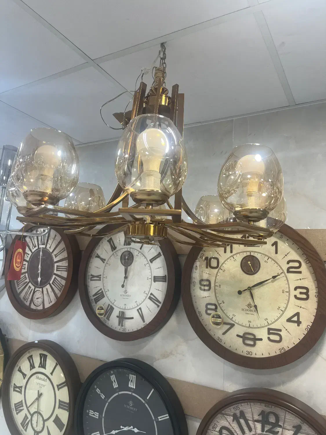 لوستر و دکواتیو|لوستر و چراغ آویز|همدان, |دیوار