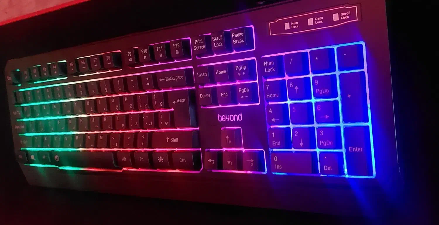 کـیـبورد بـیـانـد مـدل BK-7140|قطعات و لوازم جانبی رایانه|خلخال, |دیوار