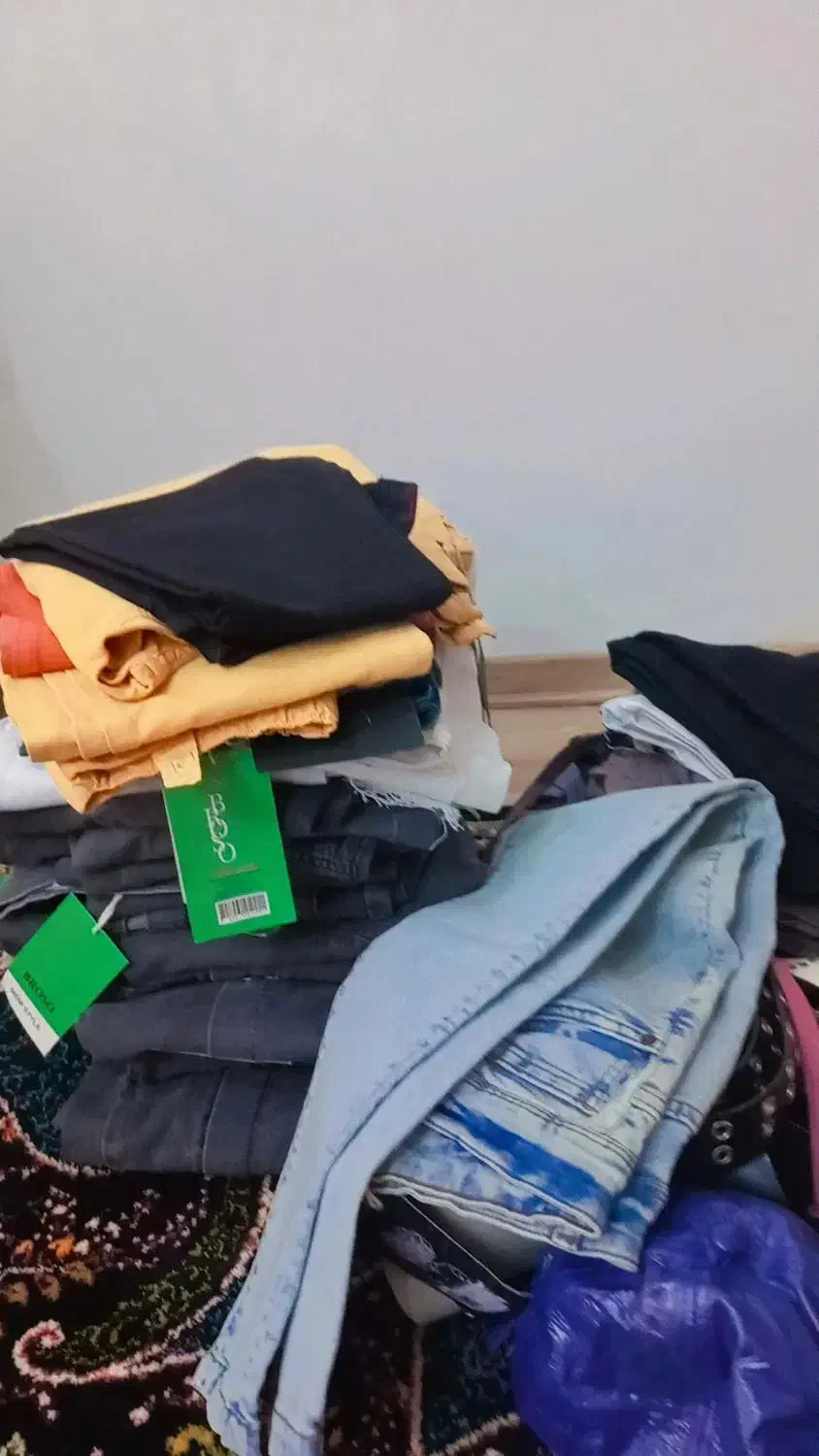 بعلت تغییر شغل حراج شلوار زنانه ترک و کمربندو کلاه|لباس|گنبد کاووس, |دیوار