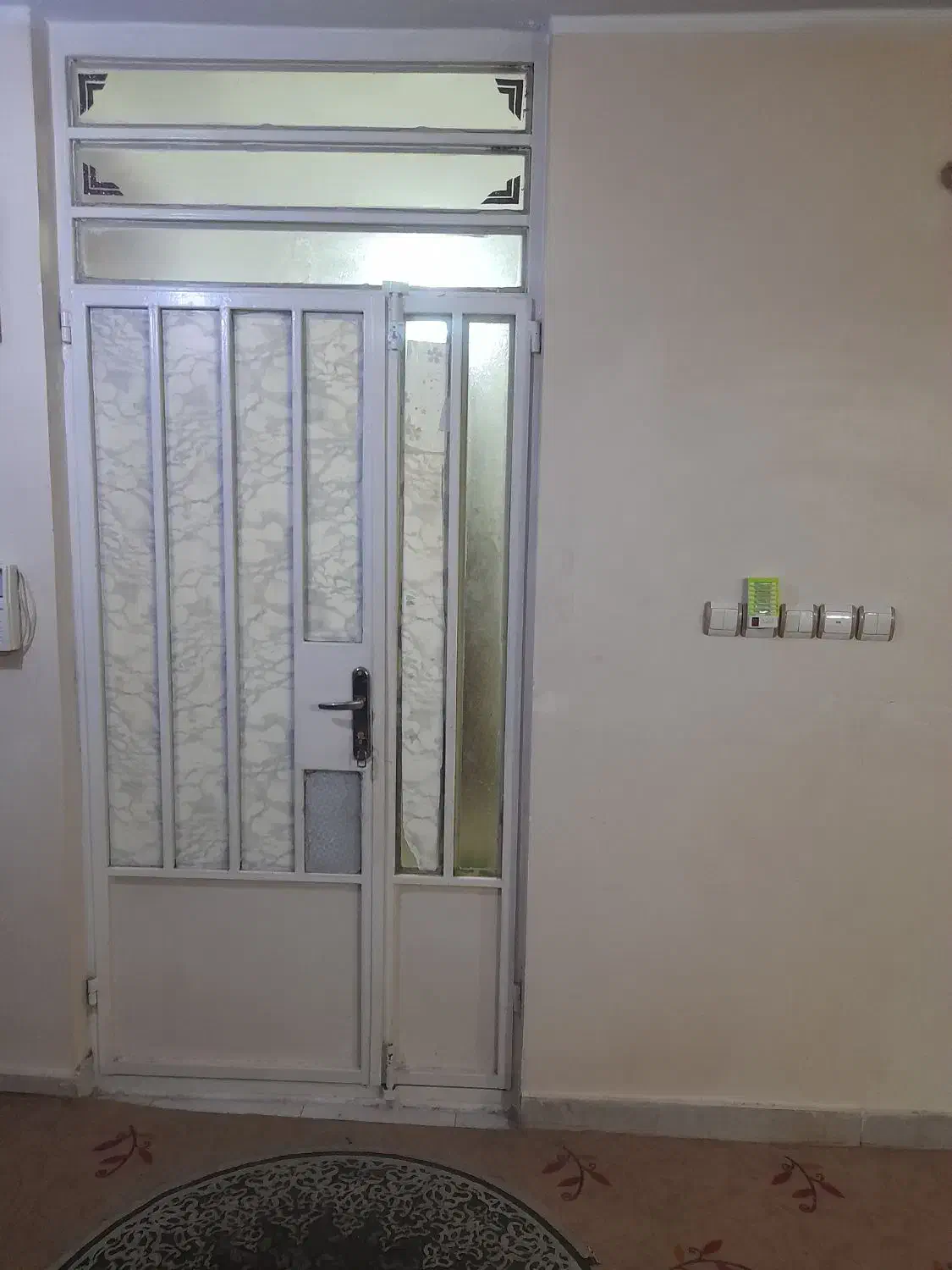 درب آهنی دولنگه باچهارچوب|مصالح و تجهیزات ساختمان|اهواز, شهرک دانشگاه|دیوار