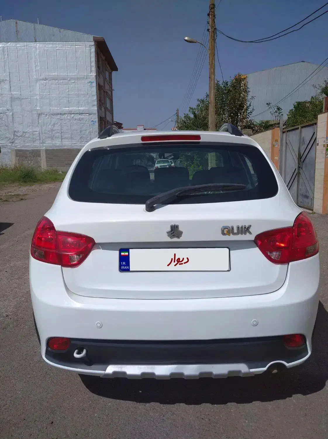 کوییک 1400 بی رنگ بی ضربه|خودرو سواری و وانت|رودسر, |دیوار